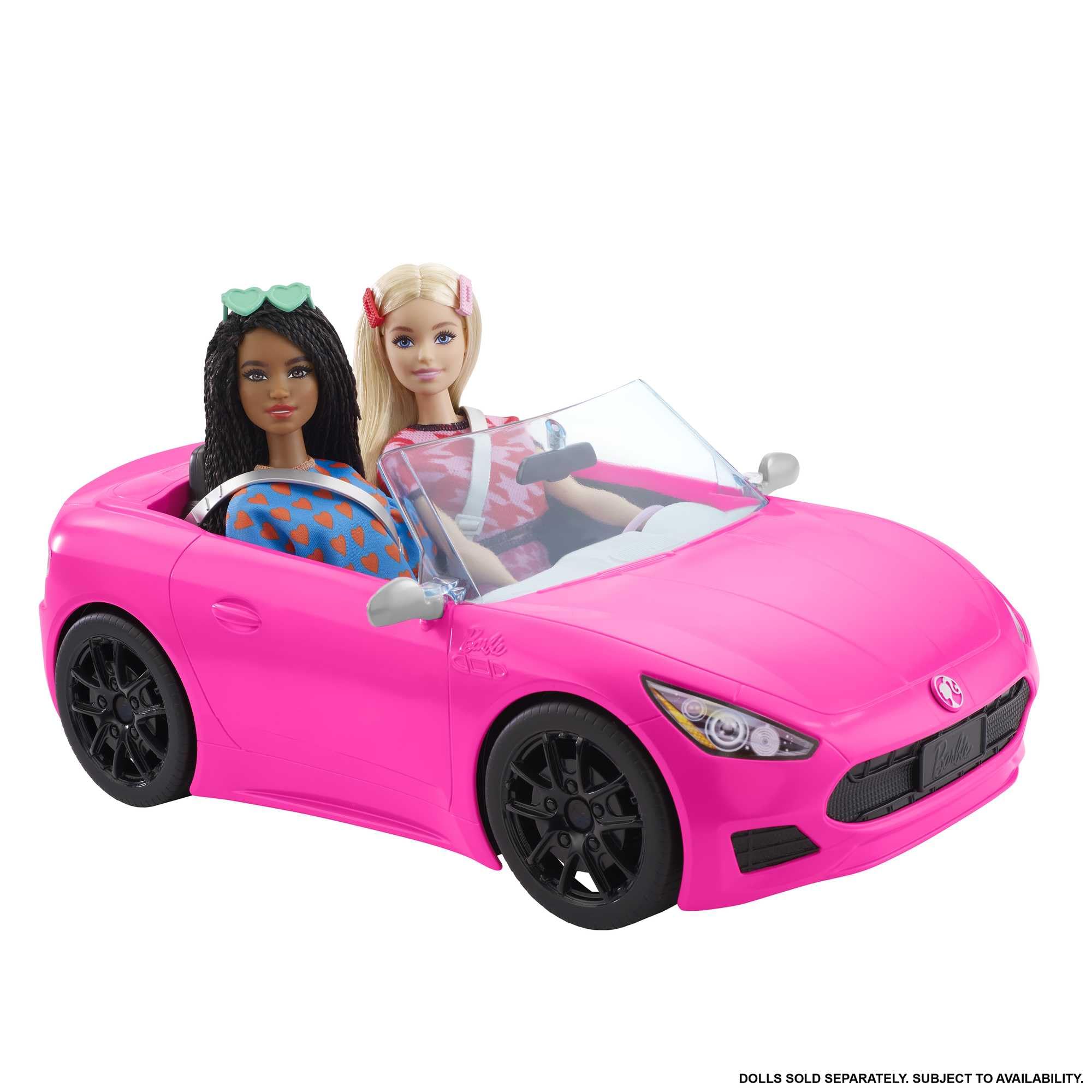 Barbie Sporty Pink Convertible Vehicle Toy for Kids | Seats Two Dolls | HBT92 5