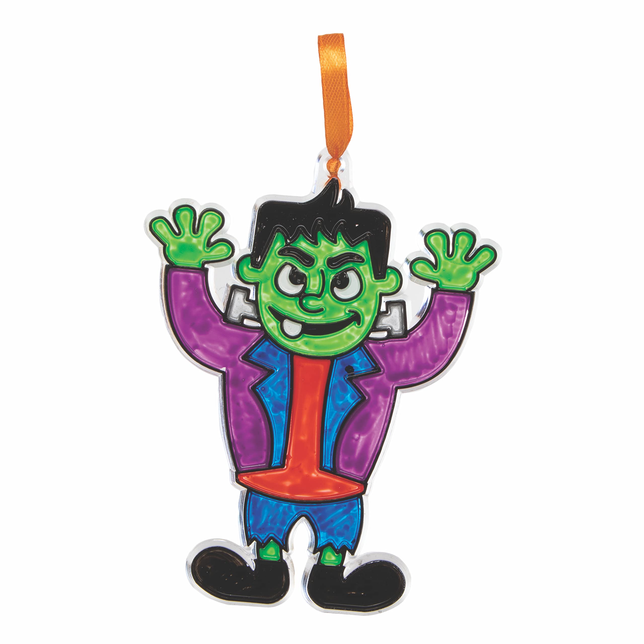Baker Ross - Halloween Suncatcher Decorations Pack of 10 4