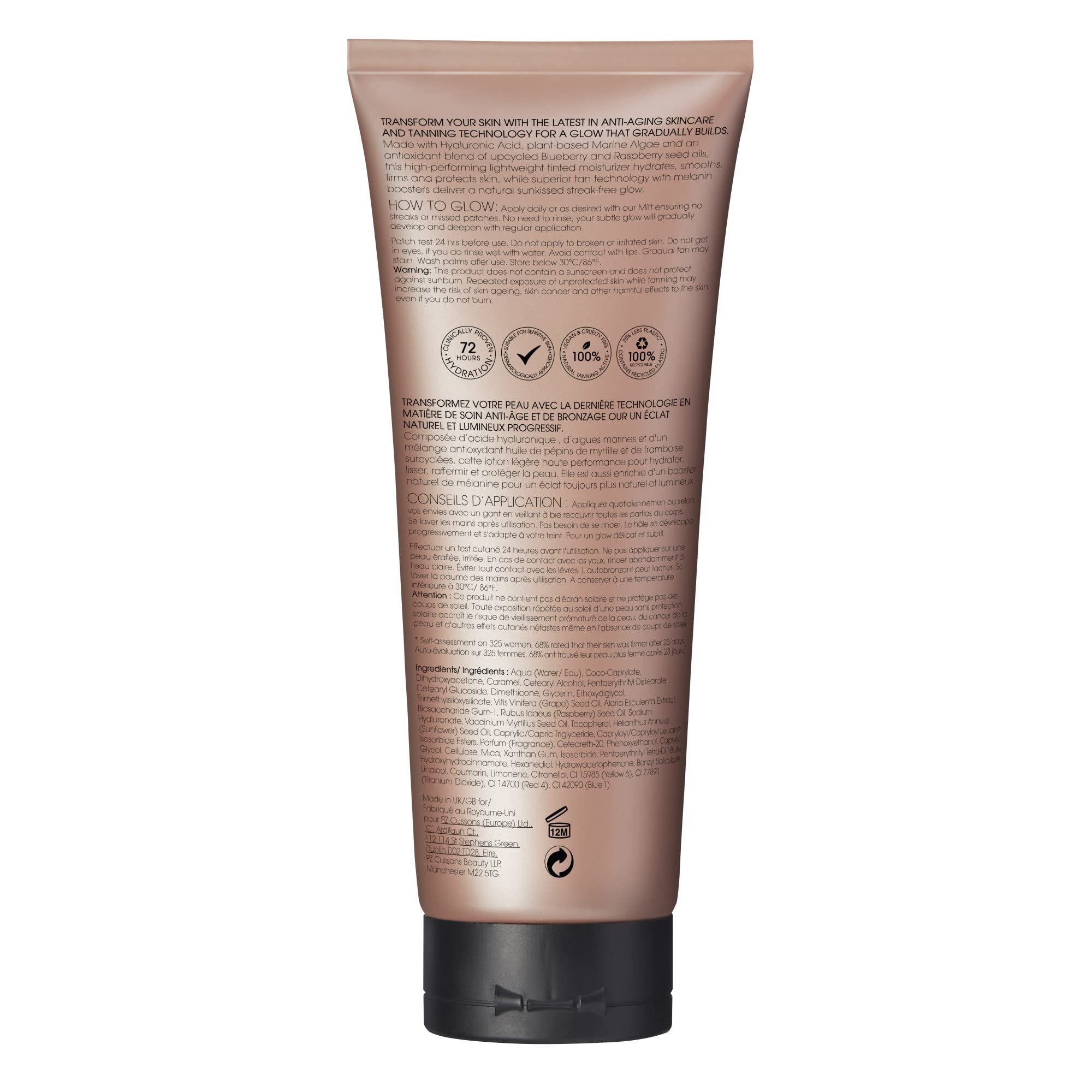 St.Tropez Gradual Tan Tinted Firming Lotion - 72hr Hydration | 200ml | Unisex Adult 2