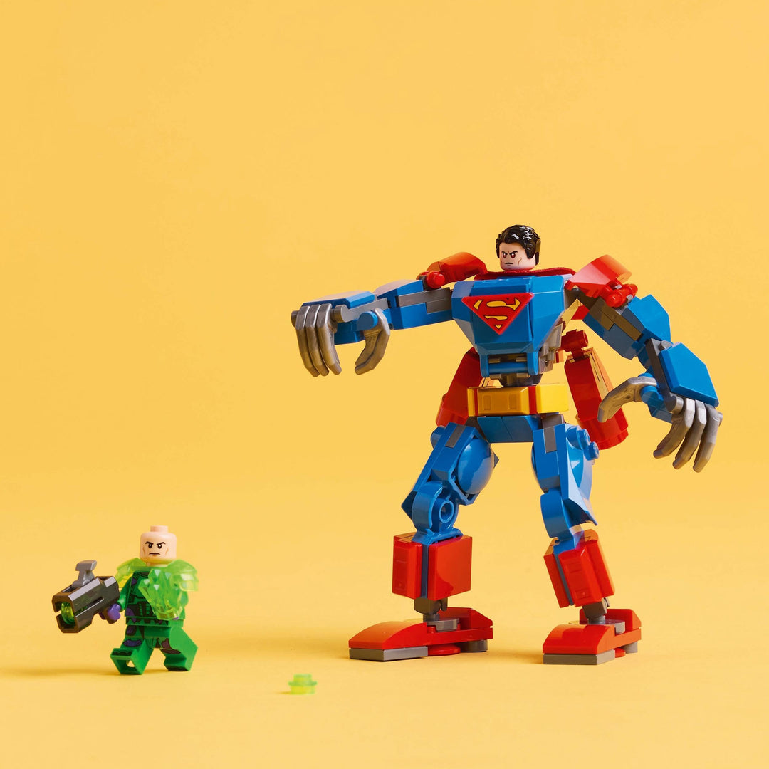 LEGO DC Superman Mech vs. Lex Luthor - Super Heroes Building Playset for Kids 6+
