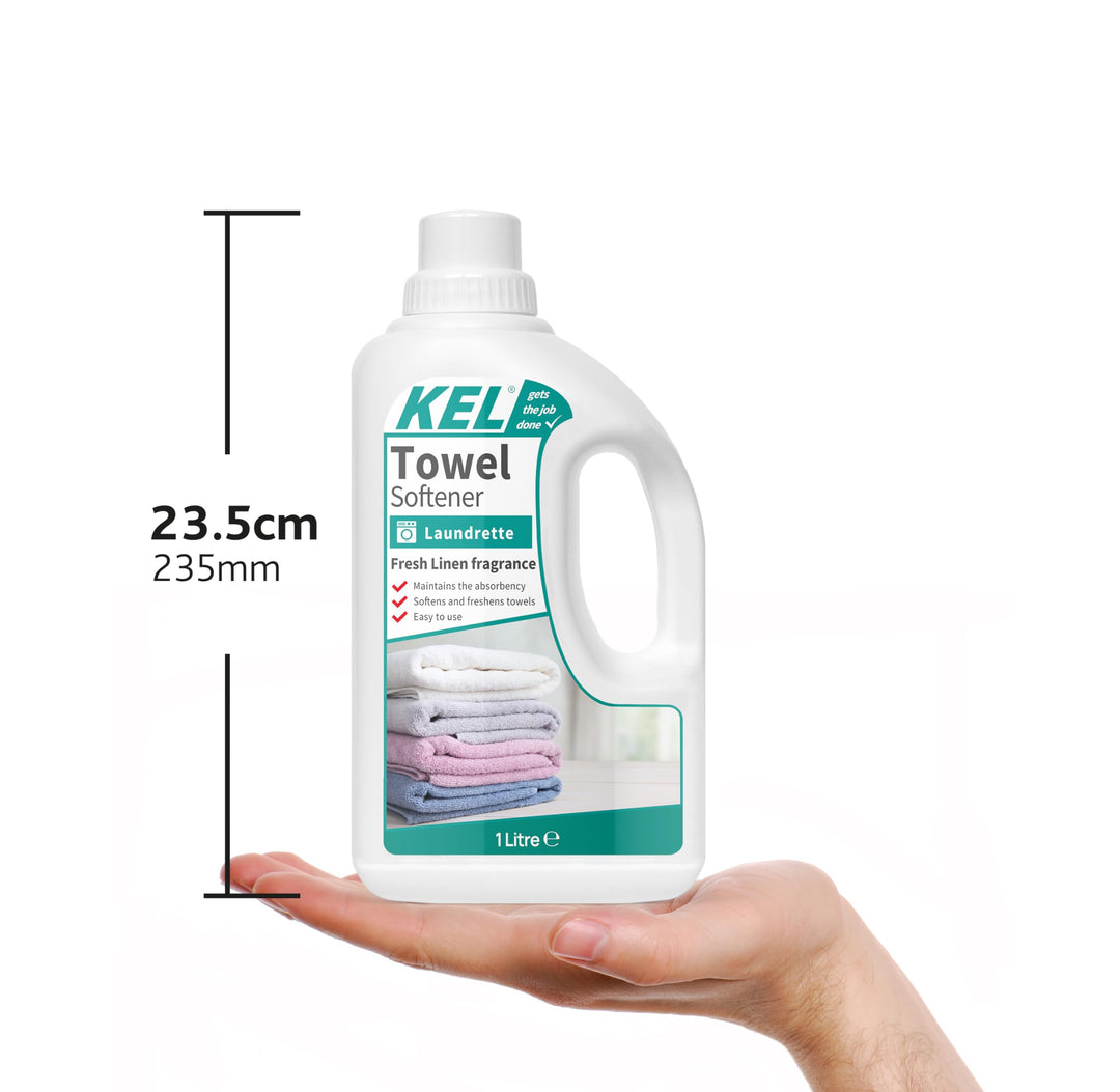KEL - Towel Softener Liquid Conditioner for Laundry, Improves Absorbency & Fresh Linen Scent