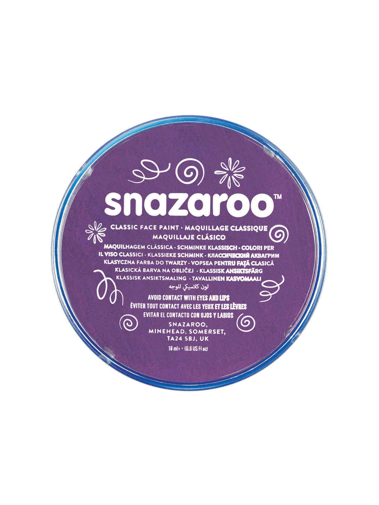 Snazaroo - Classic Purple Face and Body Paint (18 ml) 6