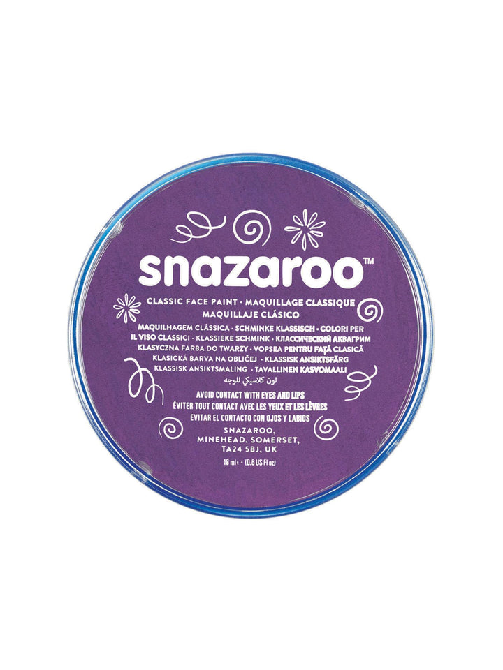 Snazaroo - Classic Purple Face and Body Paint (18 ml)