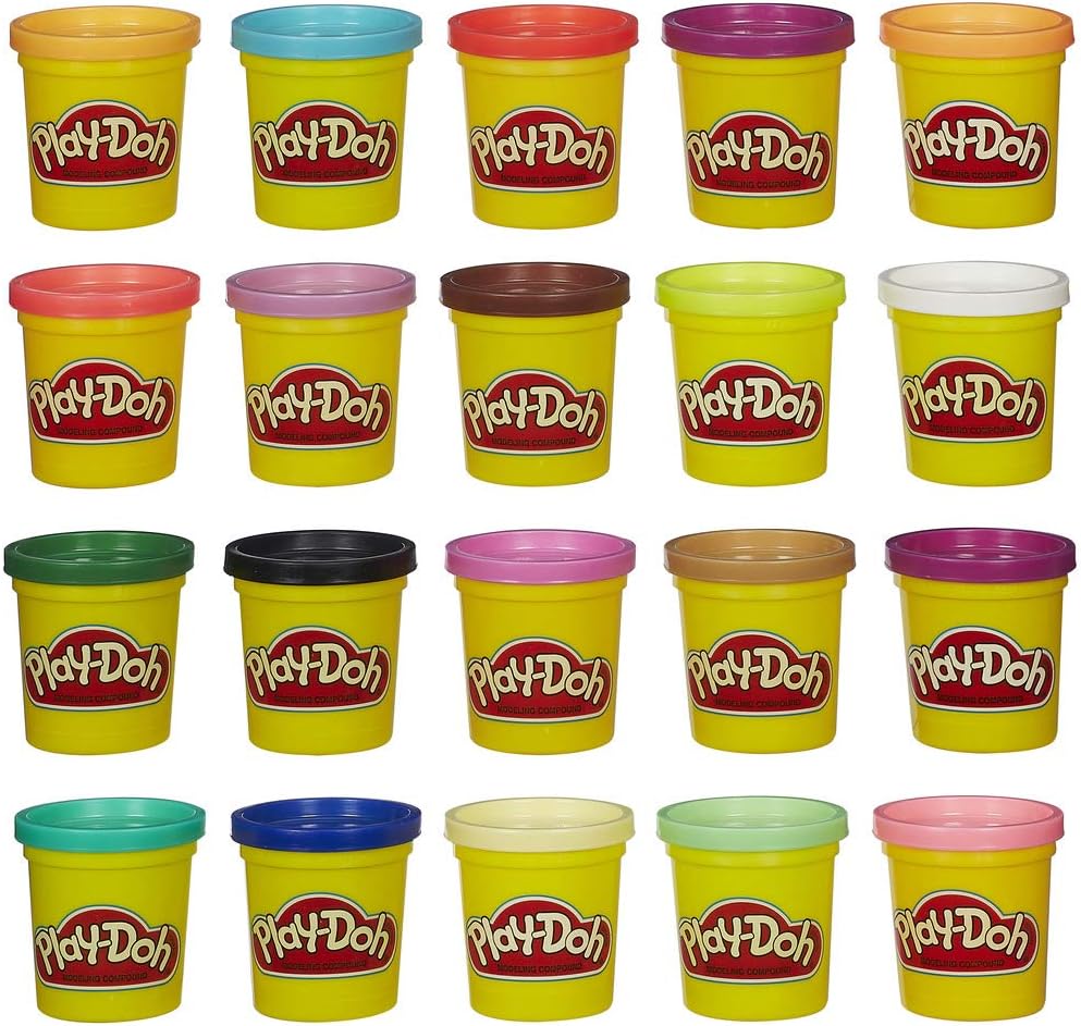 Play-Doh Super Colour Pack - 20 Can Set for Kids 2+ Years