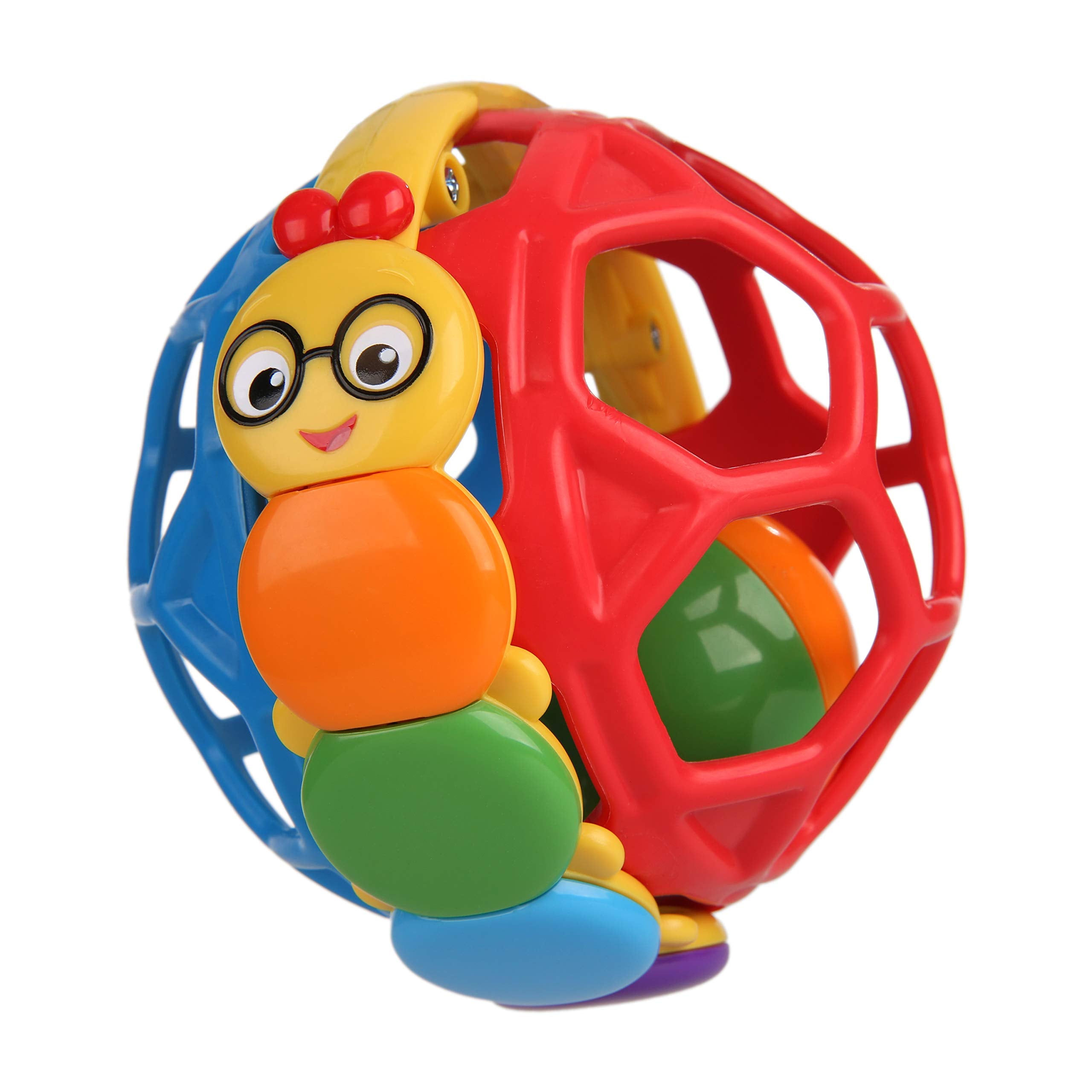 Baby Einstein Bendy Ball Rattle - Soft Flexible Grasp Toy | Ages 3 Months+ | BPA-free 1