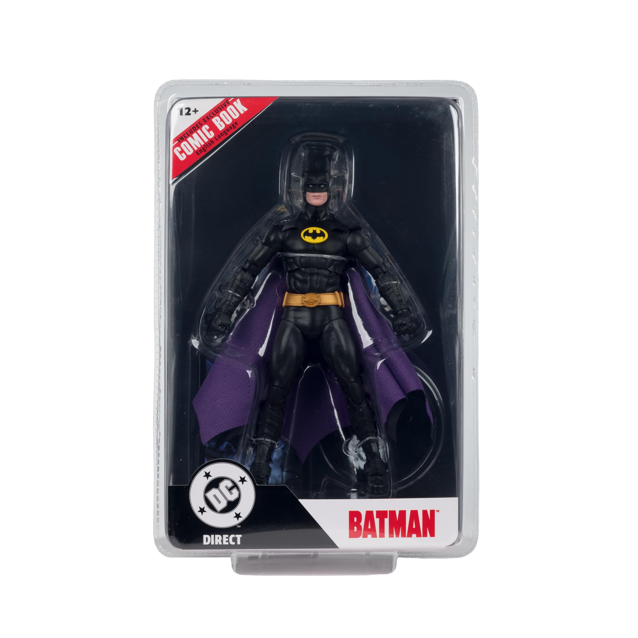 McFarlane Toys DC Direct Batman (Batman 89) 7in Action Figure with Comic | Multicolor Plastic | Ages 12+ 7