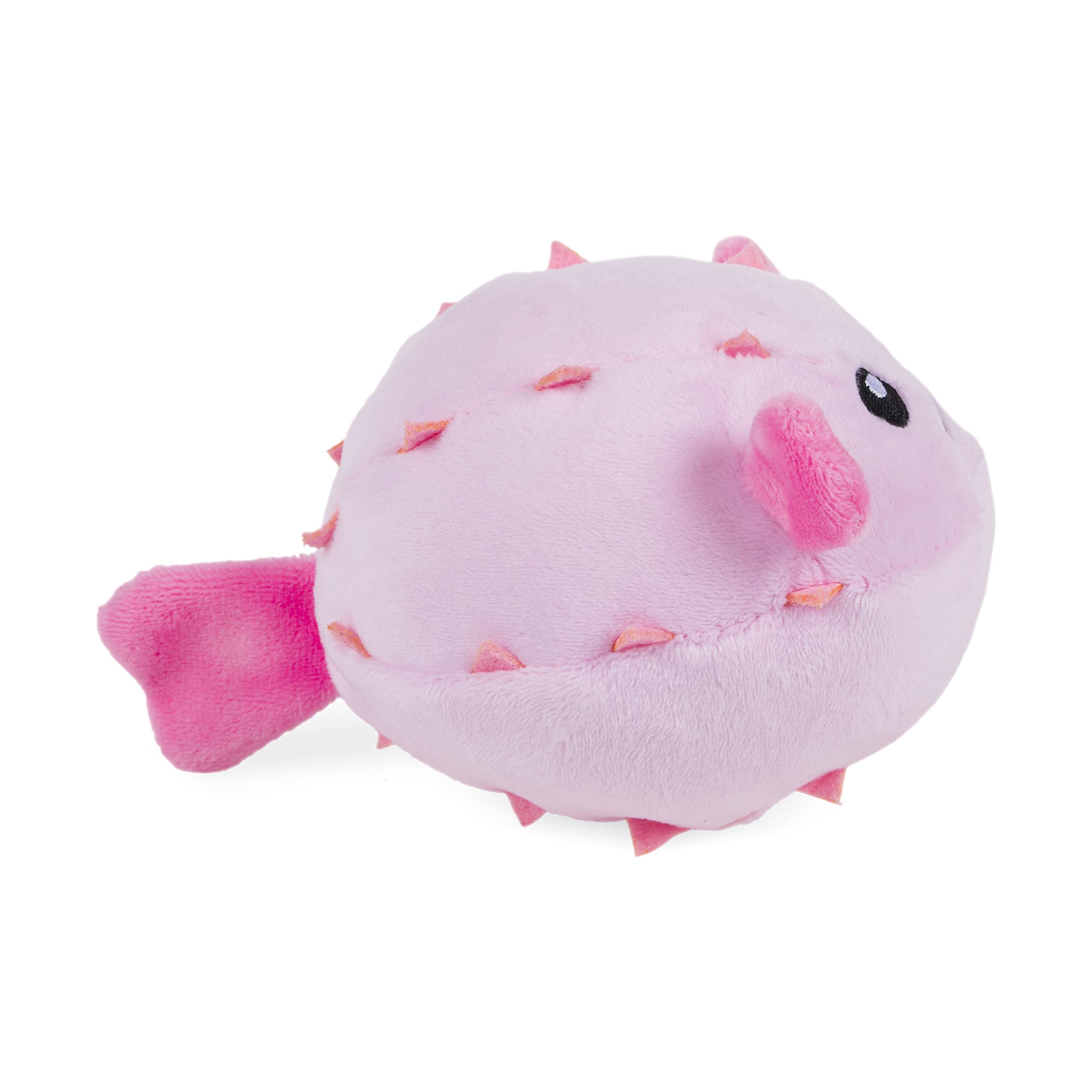 Petface Planet Pippa Puffa Fish Eco Friendly Plush Dog Toy | Lightweight | Medium Dog Size 4