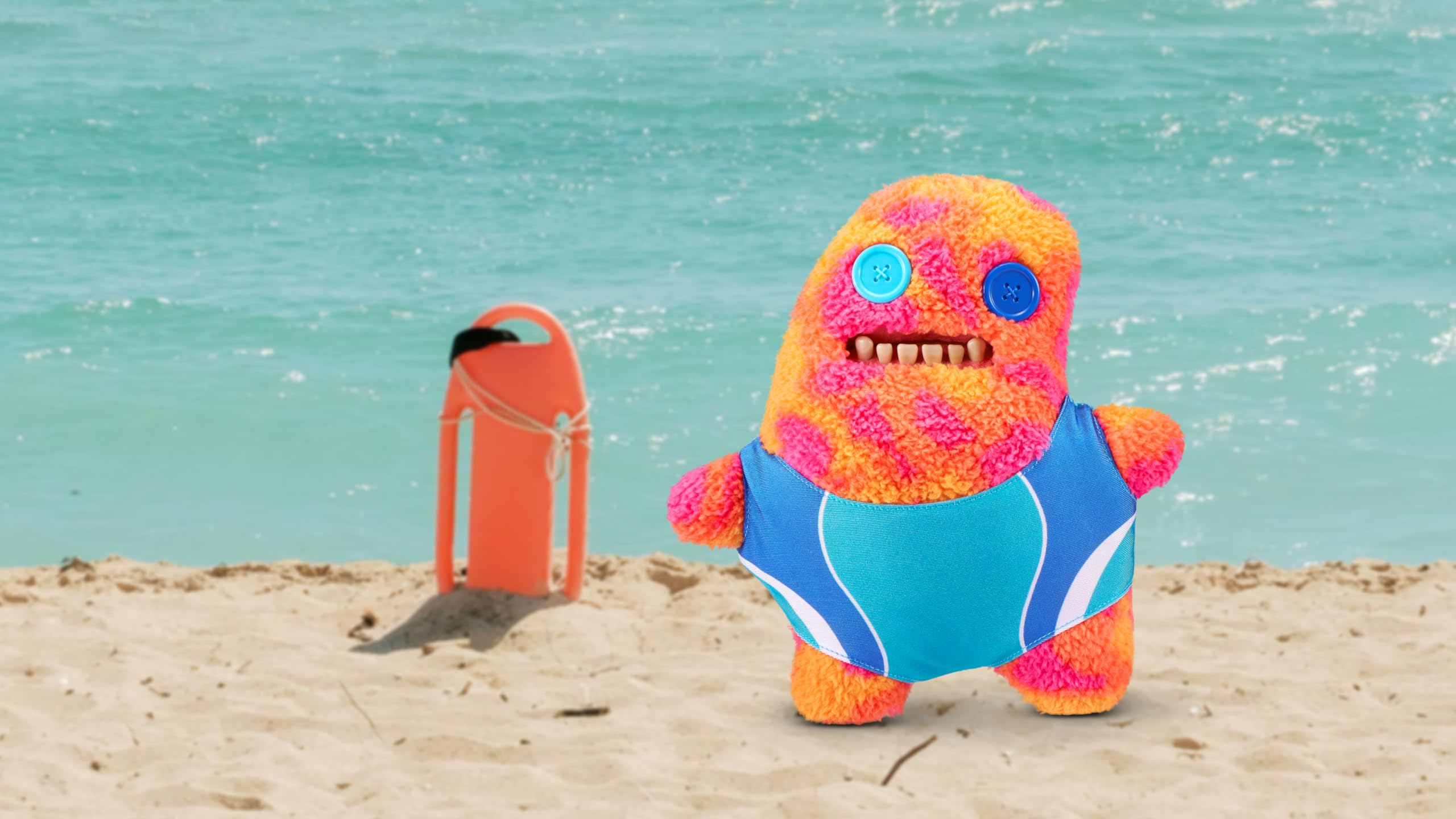 Fuggler Vacay Vibes - Sir Splodge a Lot Plush Collectible Toy (9-inch, 4+ Years) 3