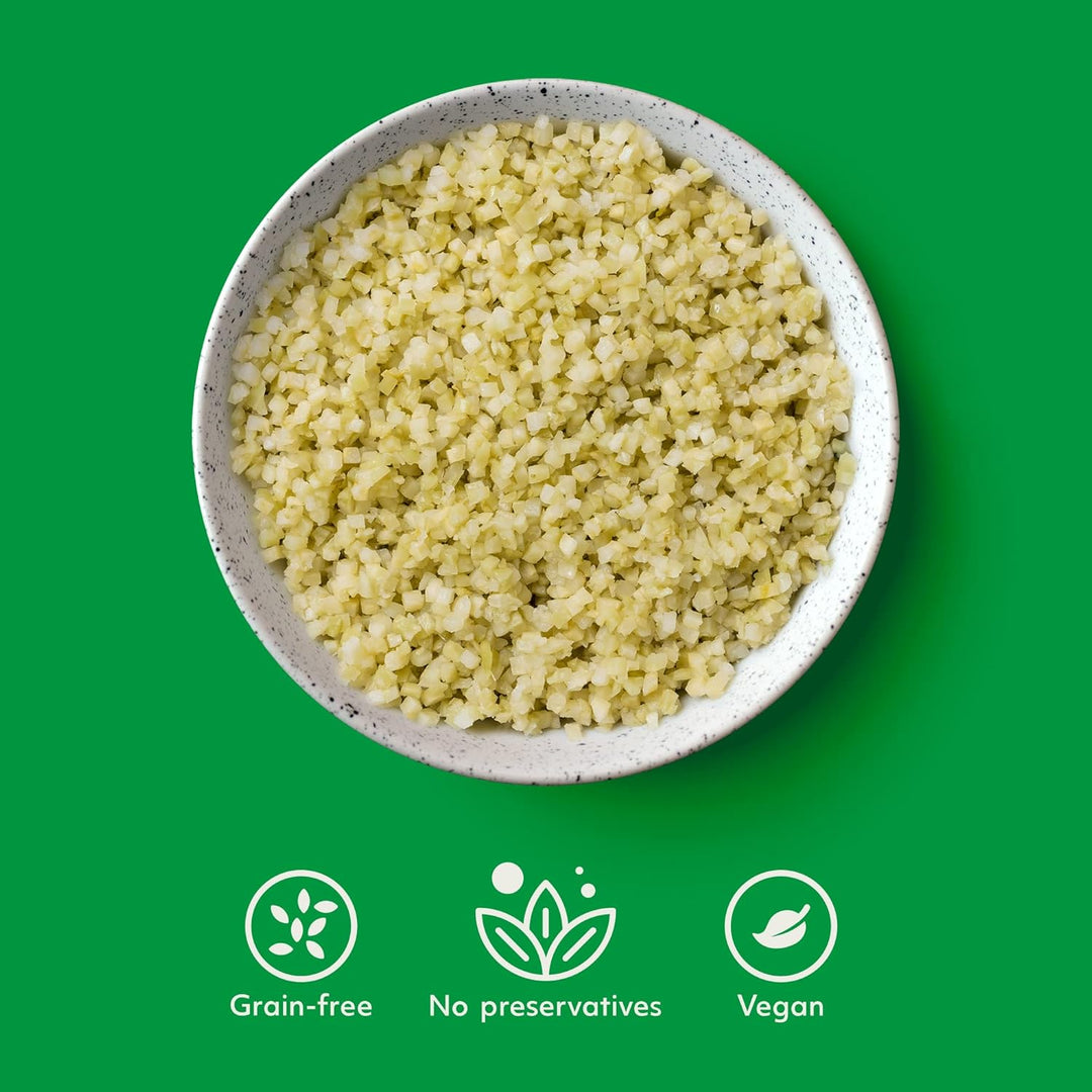 Fullgreen - Riced Broccoli & Cauliflower Plant-Based Low-Carb Rice Alternative