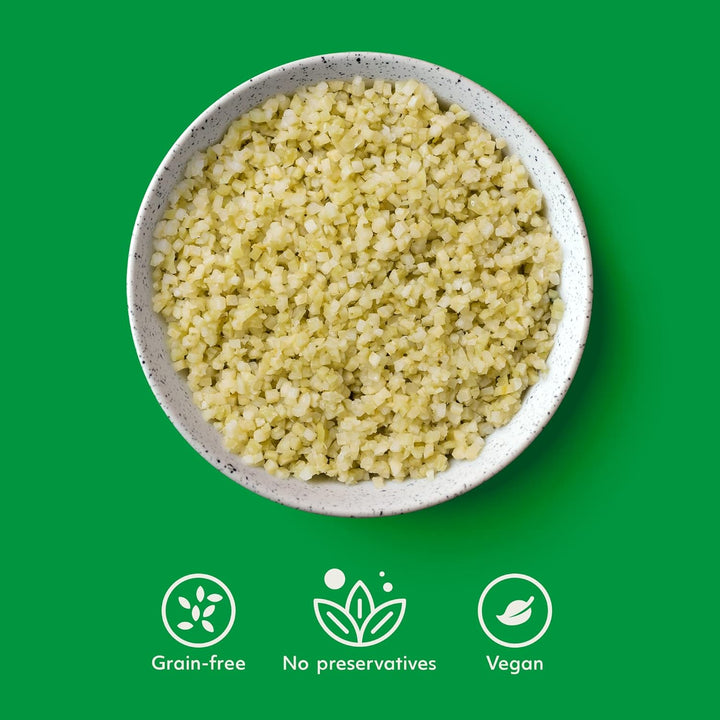 Fullgreen - Riced Broccoli & Cauliflower Plant-Based Low-Carb Rice Alternative