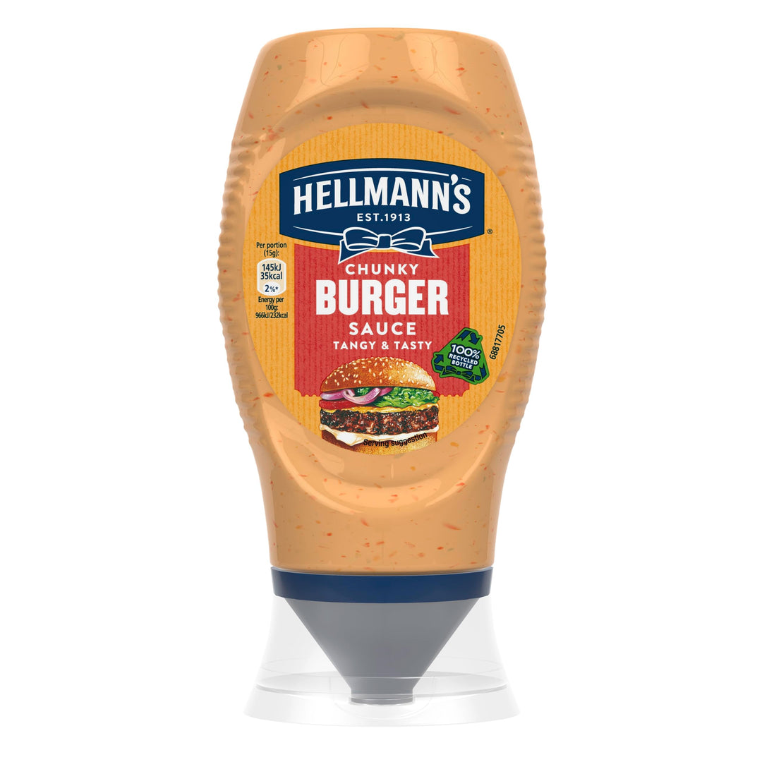 Hellmann's - Chunky Burger Sauce Condiment Squeeze Bottle