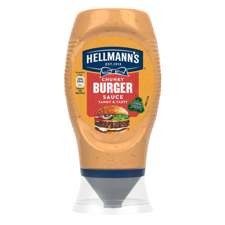 Hellmann's - Chunky Burger Sauce Condiment Squeeze Bottle