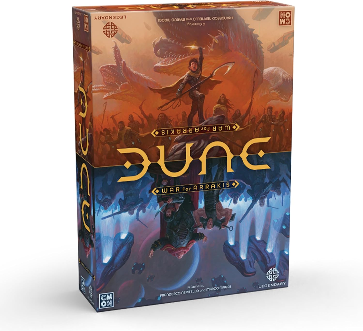 CMON Dune: War for Arrakis Board Game Core Box (DUN001) - Tabletop Miniatures Strategy Game with Asymmetric Gameplay and Detailed Plastic Figures 1