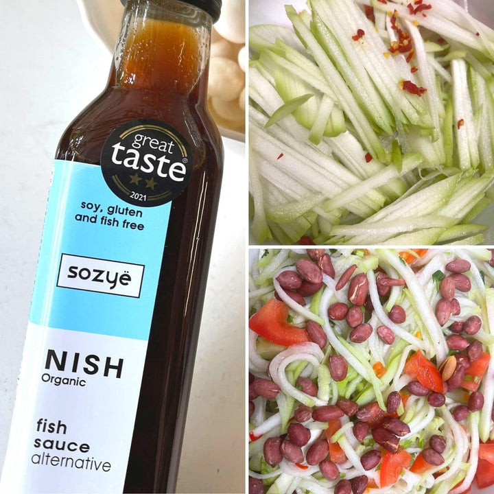 NISH Sauce – Organic Vegan Fish Sauce Substitute, Gluten Free, Soy Free, Made in UK