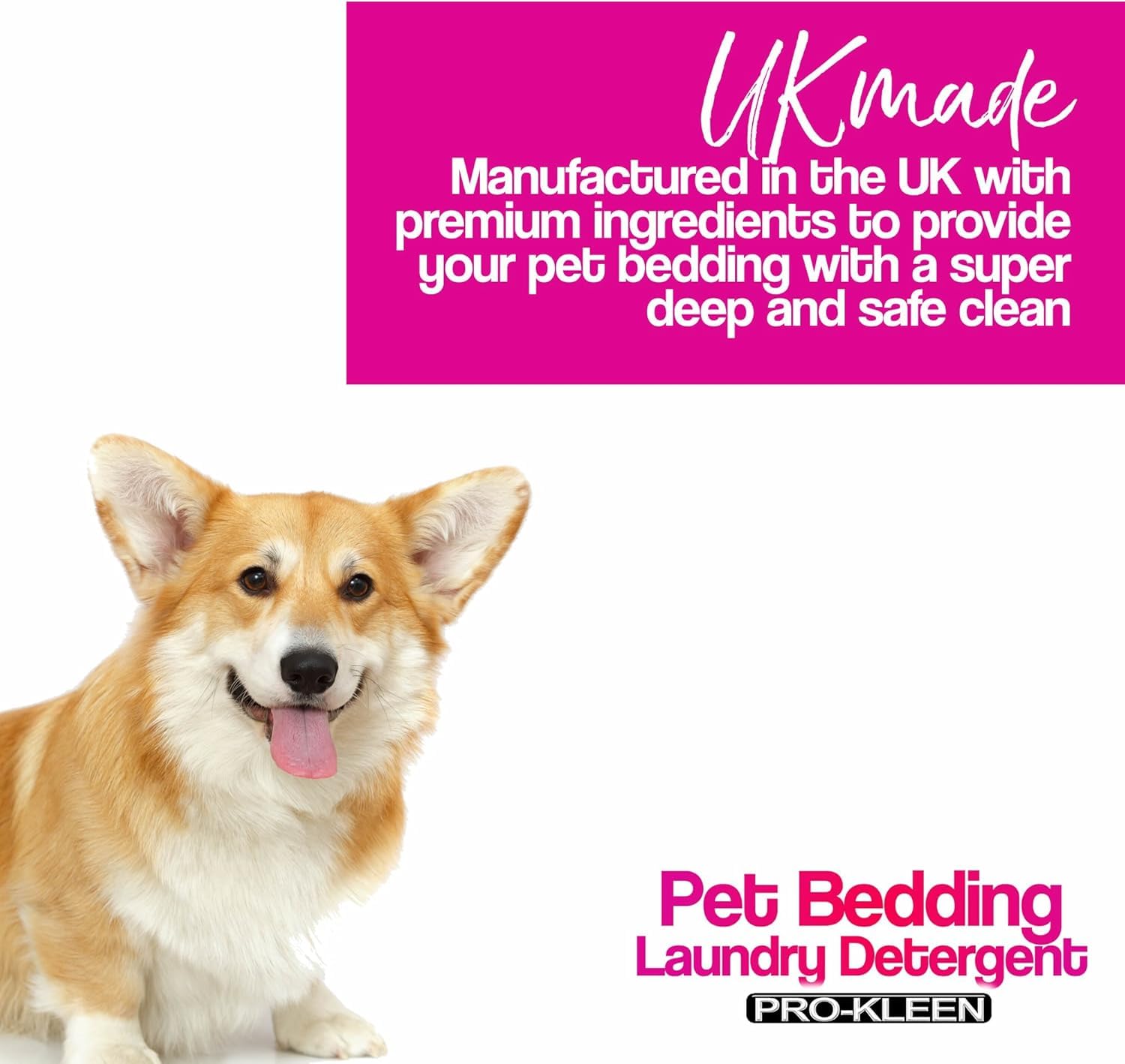 Pro-Kleen Pet Bedding Laundry Detergent - Fresh Linen (1L) - Non-Bio 4