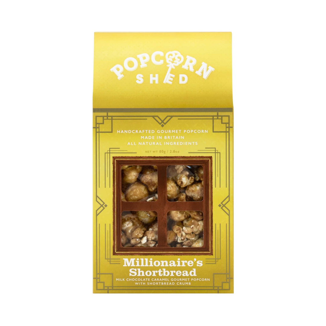 Popcorn Shed Millionaire's Shortbread Gourmet Popcorn Gift Box