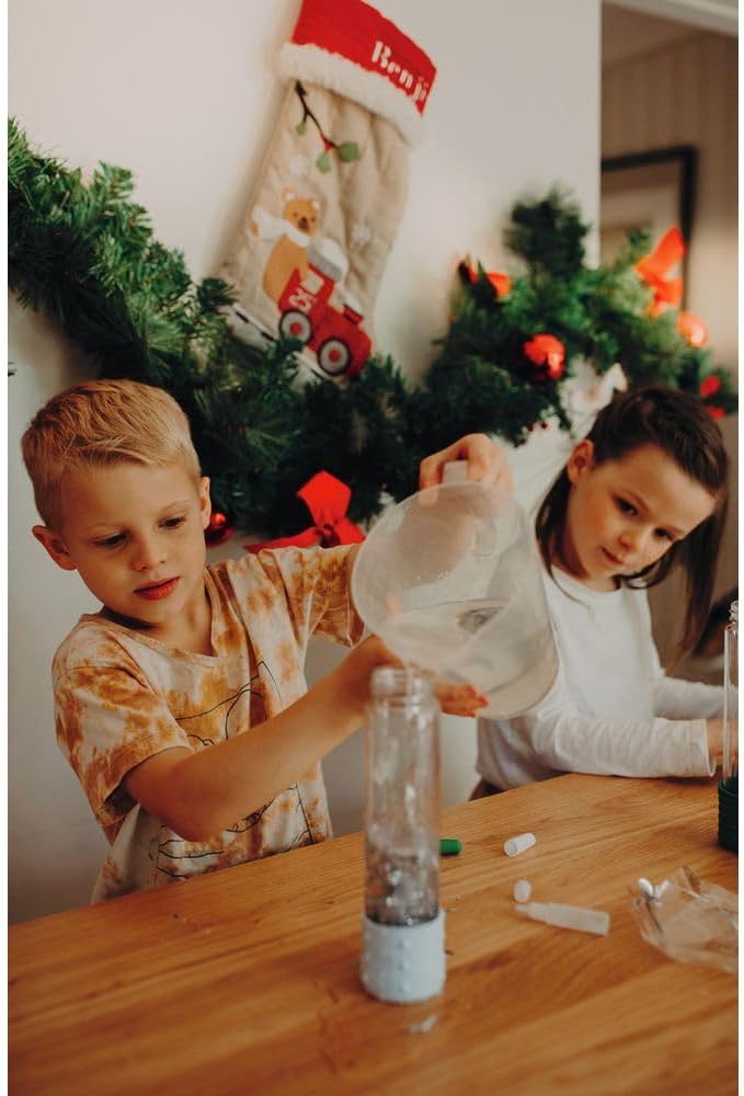 Jellystone Designs Calm Down Bottle - Snow Sensory Toy for Kids 3+ 6