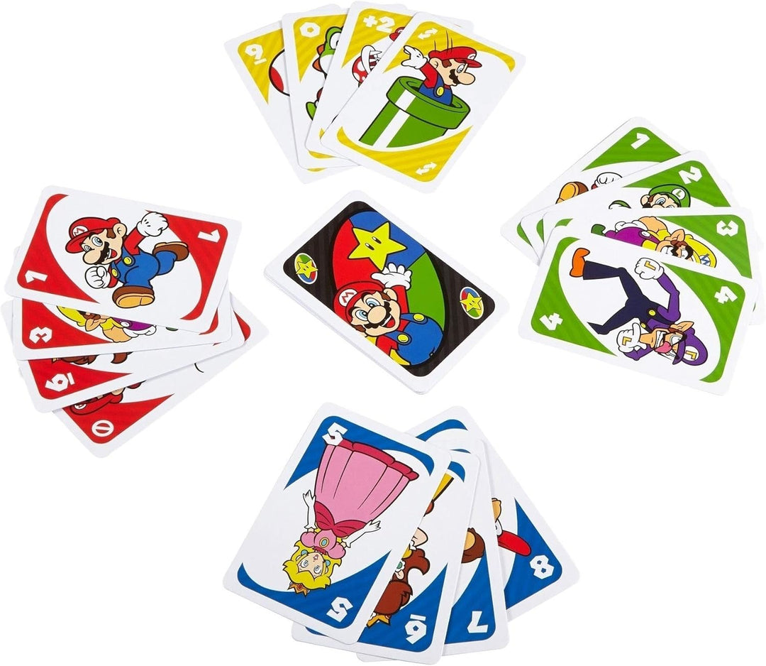 Mattel Games UNO Super Mario Card Game