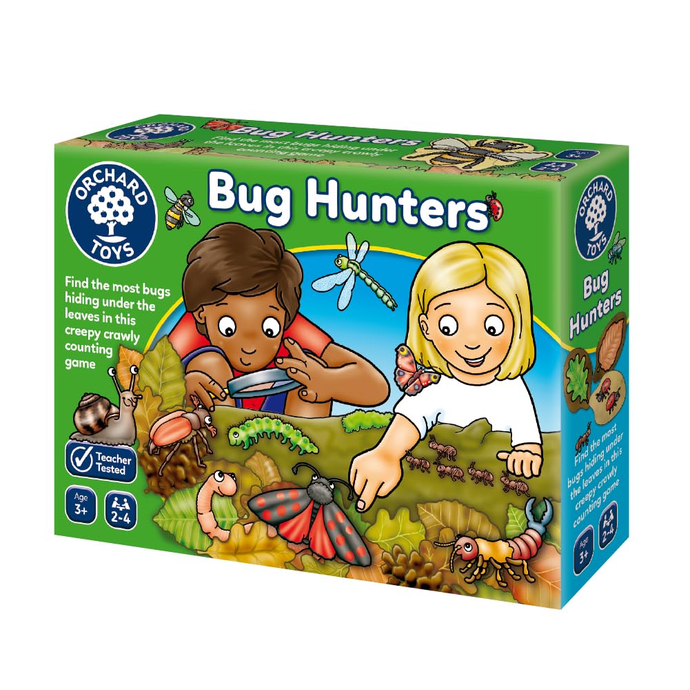 Orchard Toys Bug Hunters Counting Game - Ages 3+, 2-4 Players, Educational Nature Theme 1
