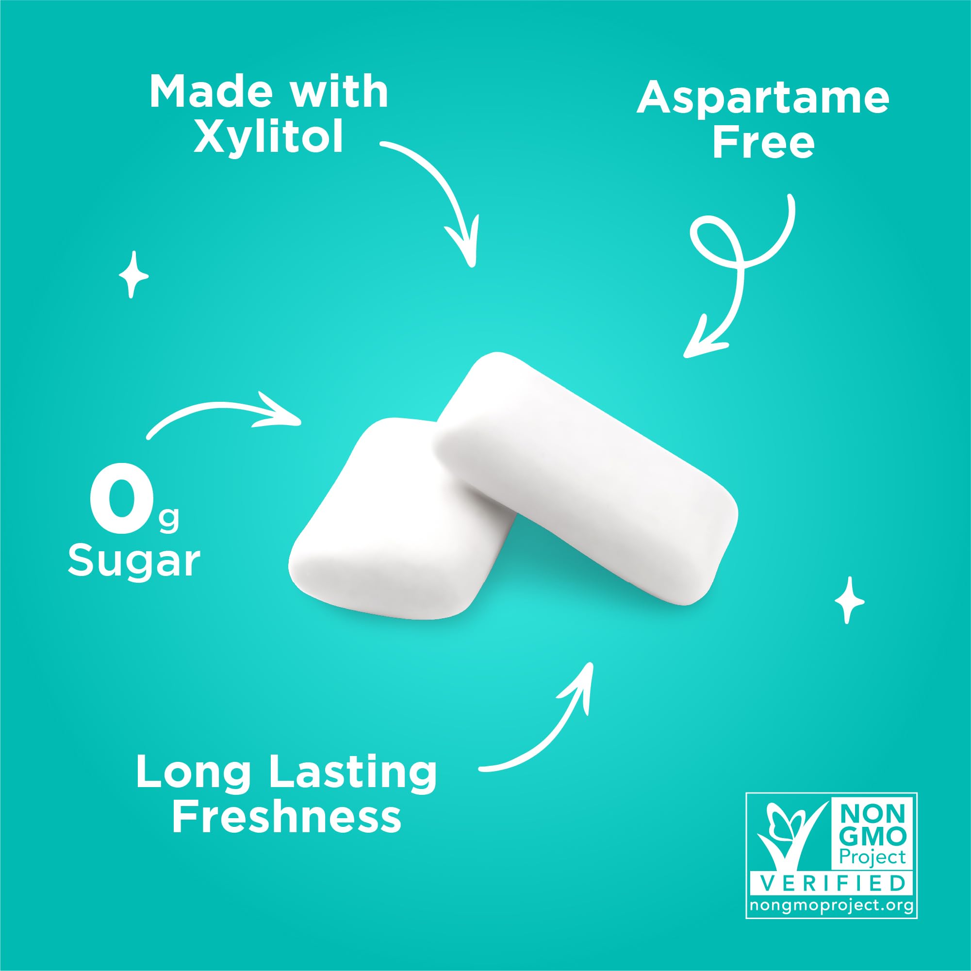 PUR Gum - Sugar Free Wintergreen Chewing Gum | Xylitol Sweetened | Vegan & Keto Friendly | 55 Count 4
