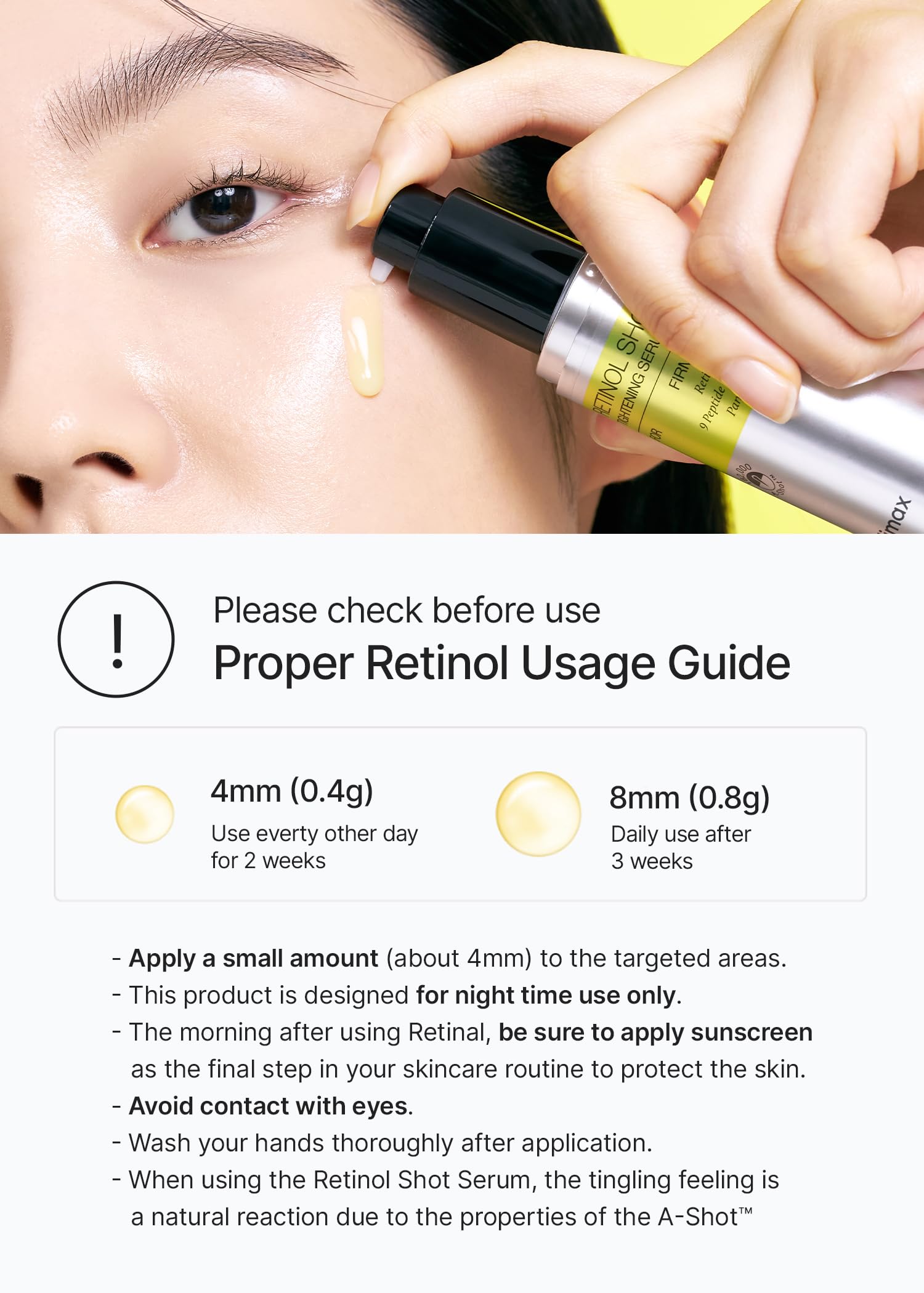 celimax The Vita A Retinol Shot Serum - Anti Wrinkle, Improves Elasticity & Pores | 29.87 ml 6