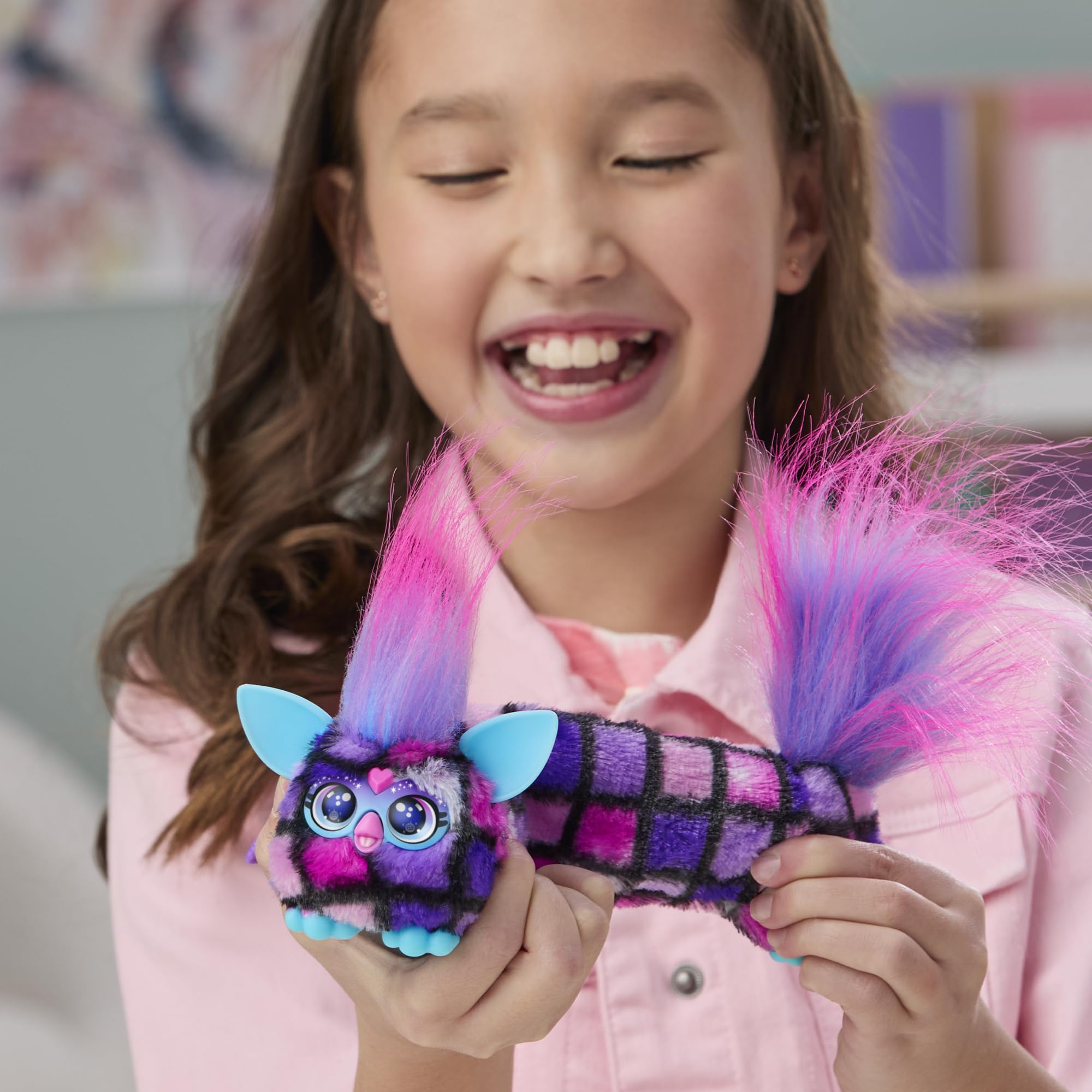 Furby Dis-Co-Dazz DJ Furblet Interactive Plush Toy with Music and Sounds 2
