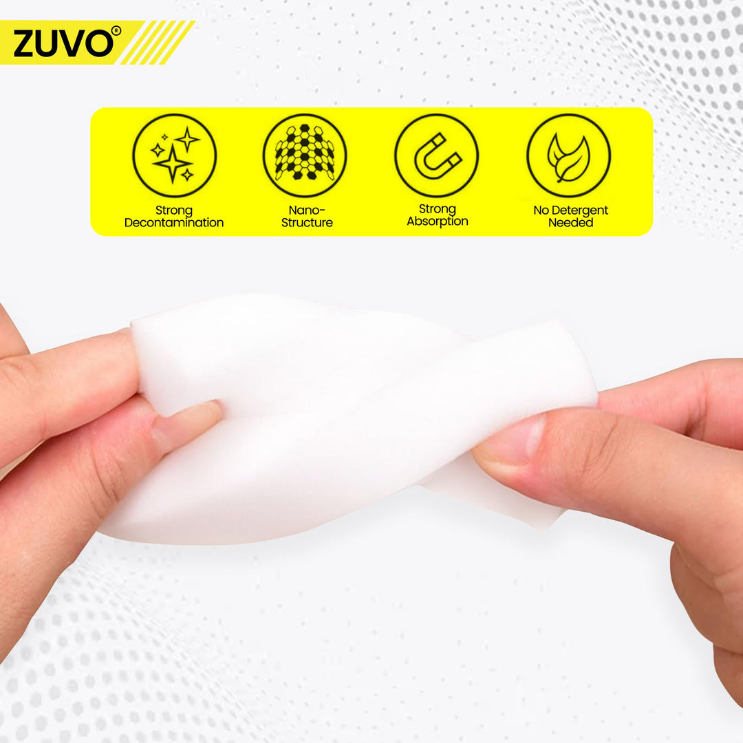 Zuvo - Multi-Functional Magic Eraser Sponge (12-Pack)