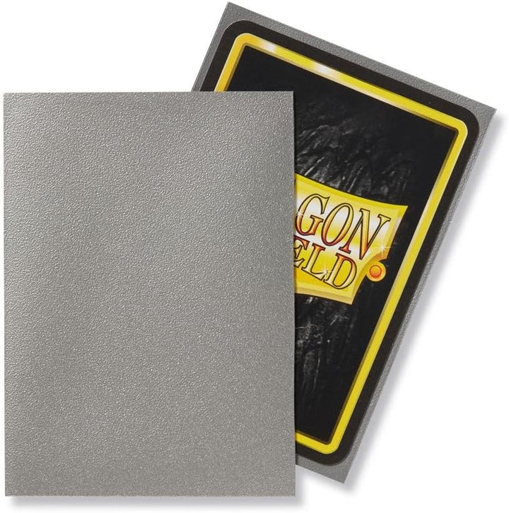 Dragon Shield Silver Standard Size Card Sleeves (100 Count)