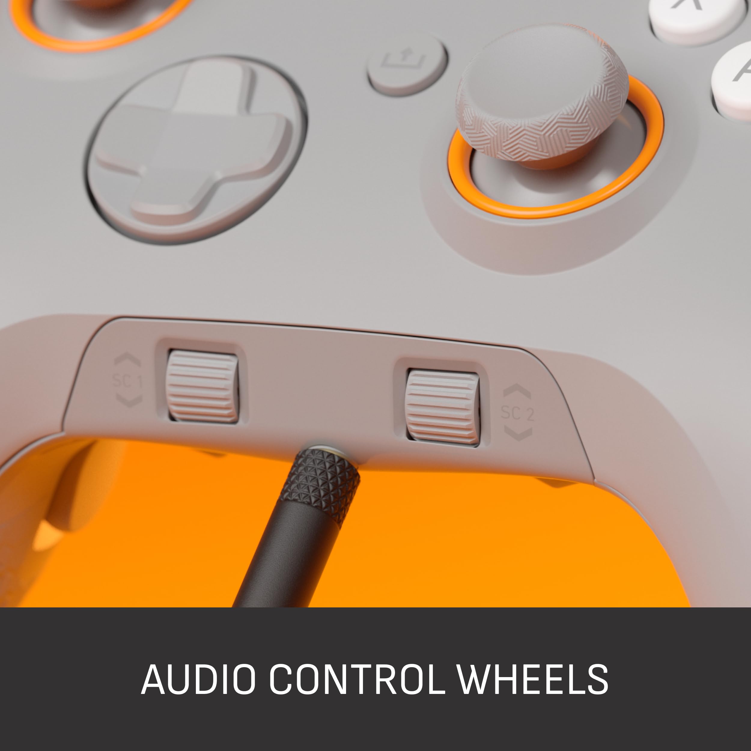 SCUF VALOR Wired Performance Xbox Controller - Customisable Paddles, Light Grey 5