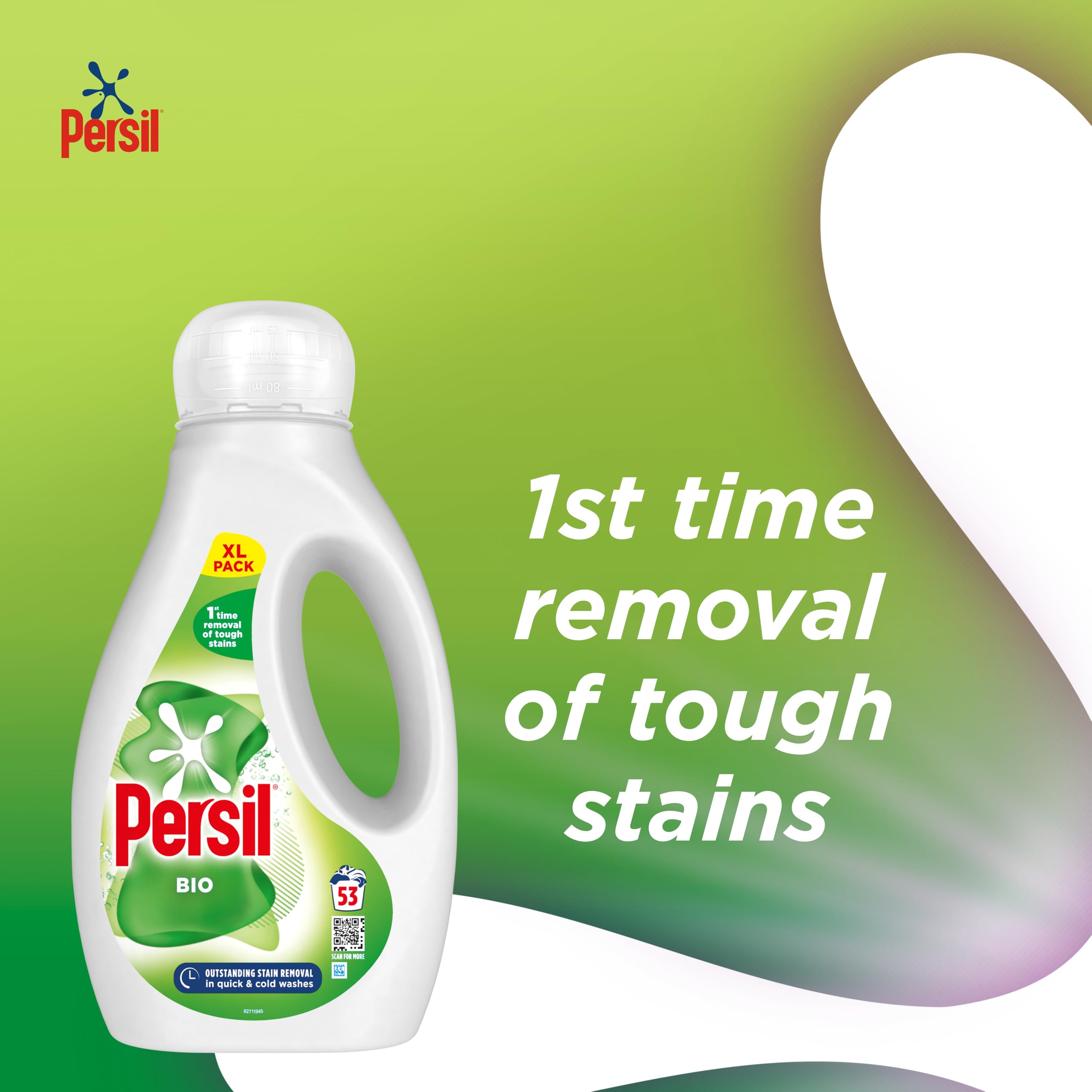Persil - Bio Laundry Washing Liquid Detergent (1.43 kg) 11