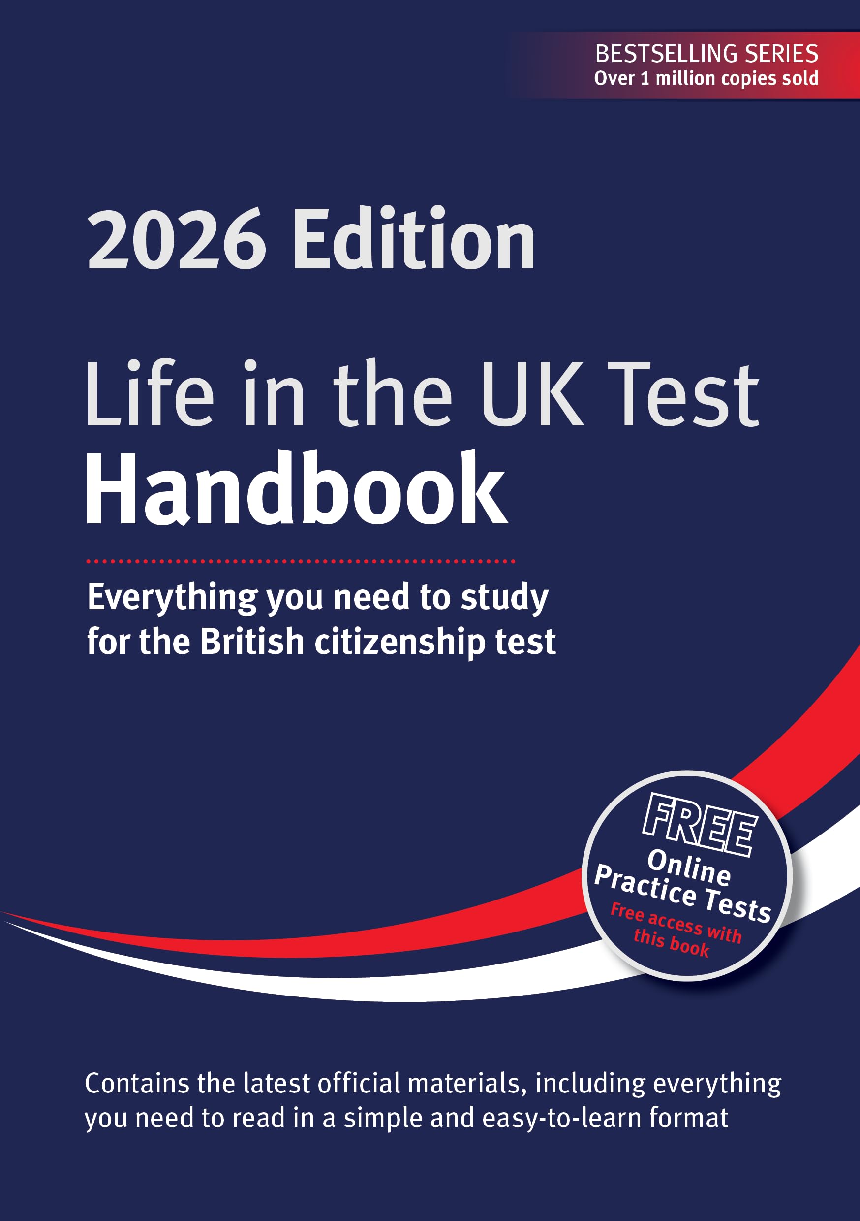 Red Squirrel Publishing Life in the UK Test: Handbook 2026 | Paperback | English