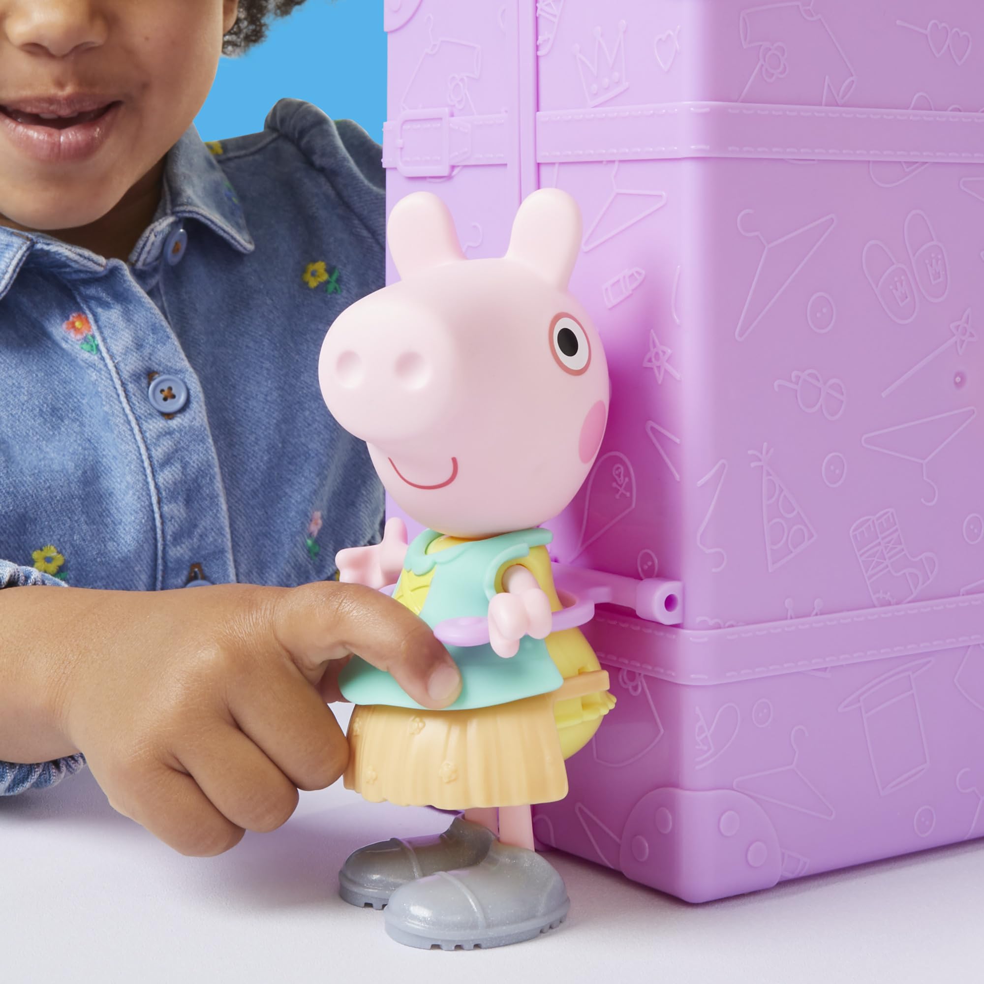 Peppa Pig Peppa's Dress-Up Wardrobe Playset 4
