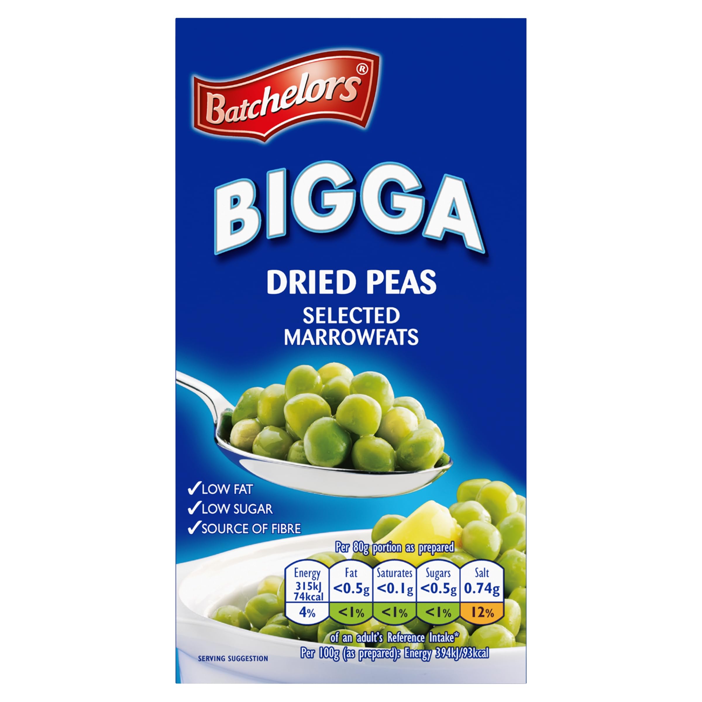 Batchelors Bigga Dried Marrowfat Peas - Nutty Flavour | 250g | Whole 2