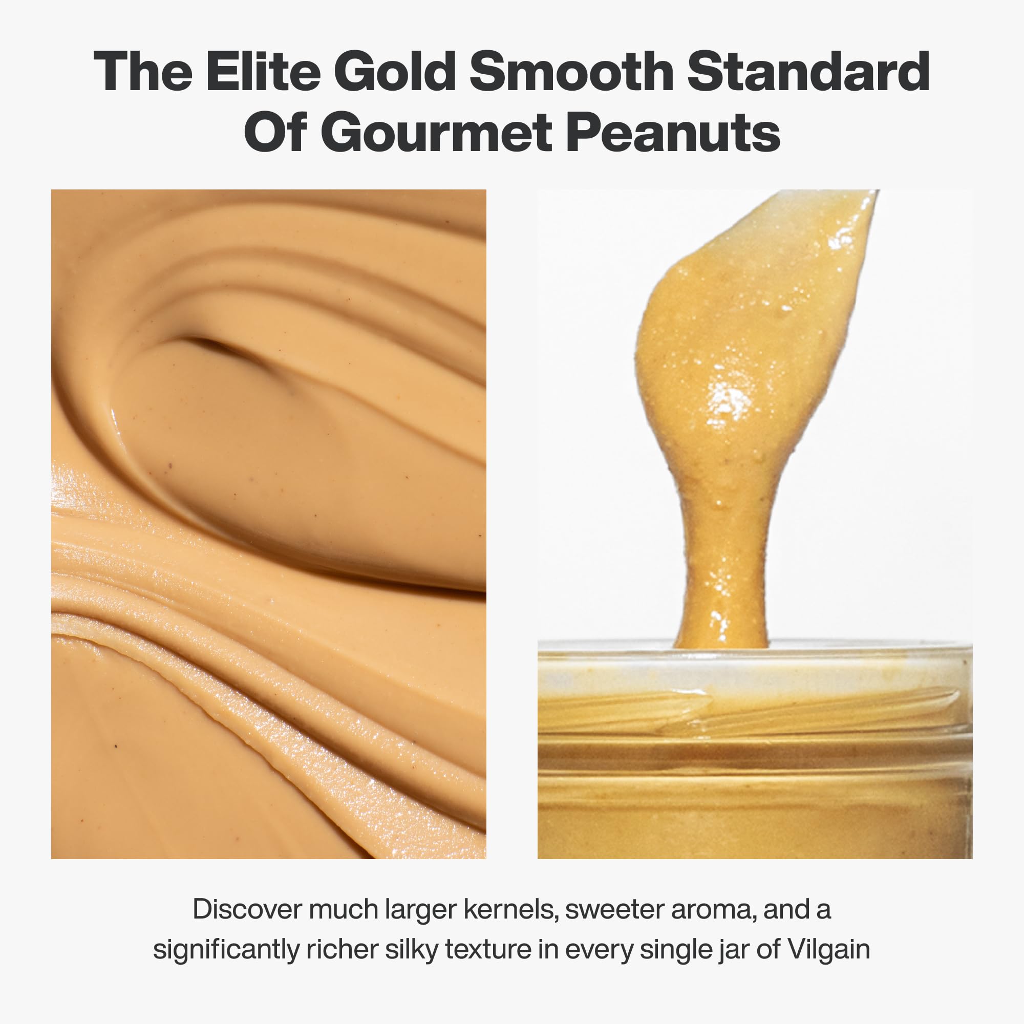 Vilgain 100% Peanut Butter Smooth - 1000g | High Protein (25g/100g) | No Added Sugar or Palm Oil 6