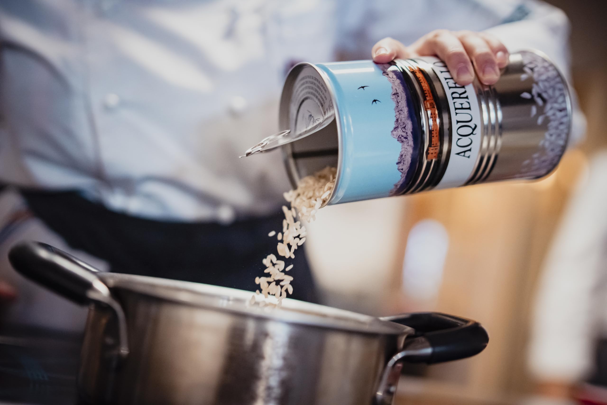 Acquerello Aged 1 Year Carnaroli Rice - 1kg Tin | Premium Italian Risotto Rice 2