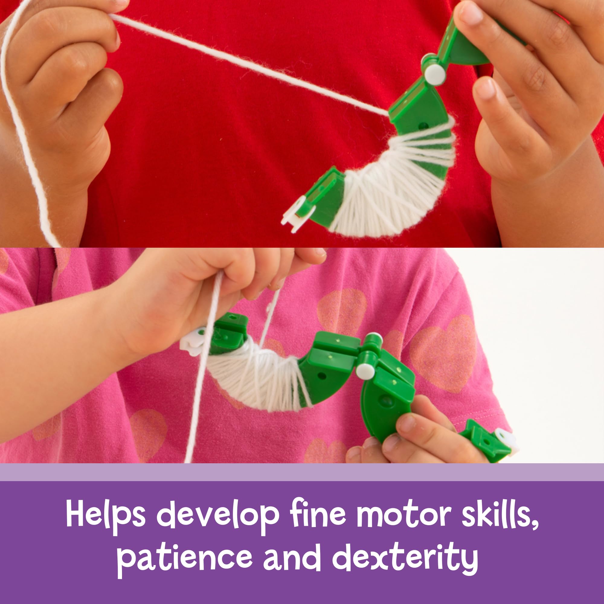 Galt Pom Pom Pets Knitting & Sewing Craft Kit | Create 2 Fluffy Animals | Ages 5+ 4