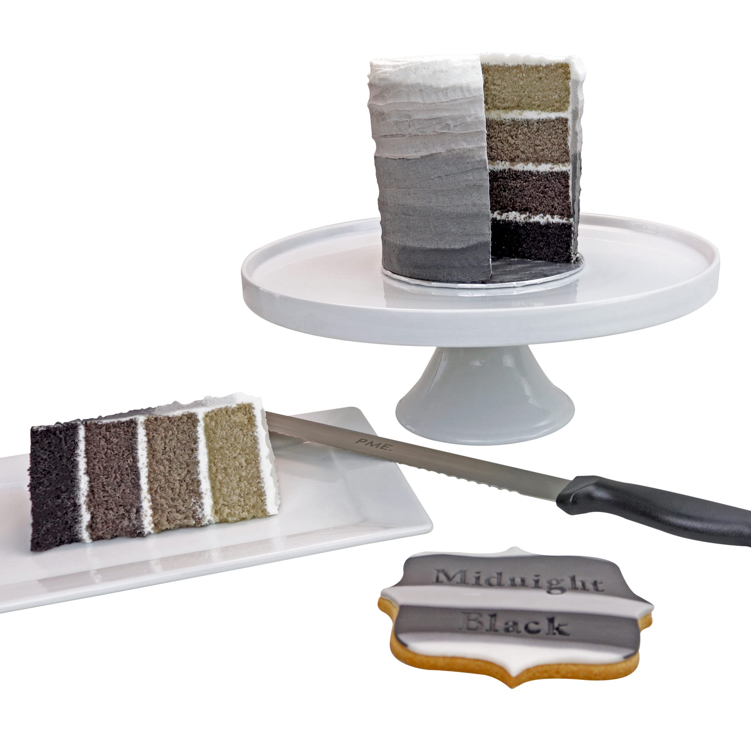 PME Paste Lebensmittelfarbe Mitternachtsschwarz 25g 5