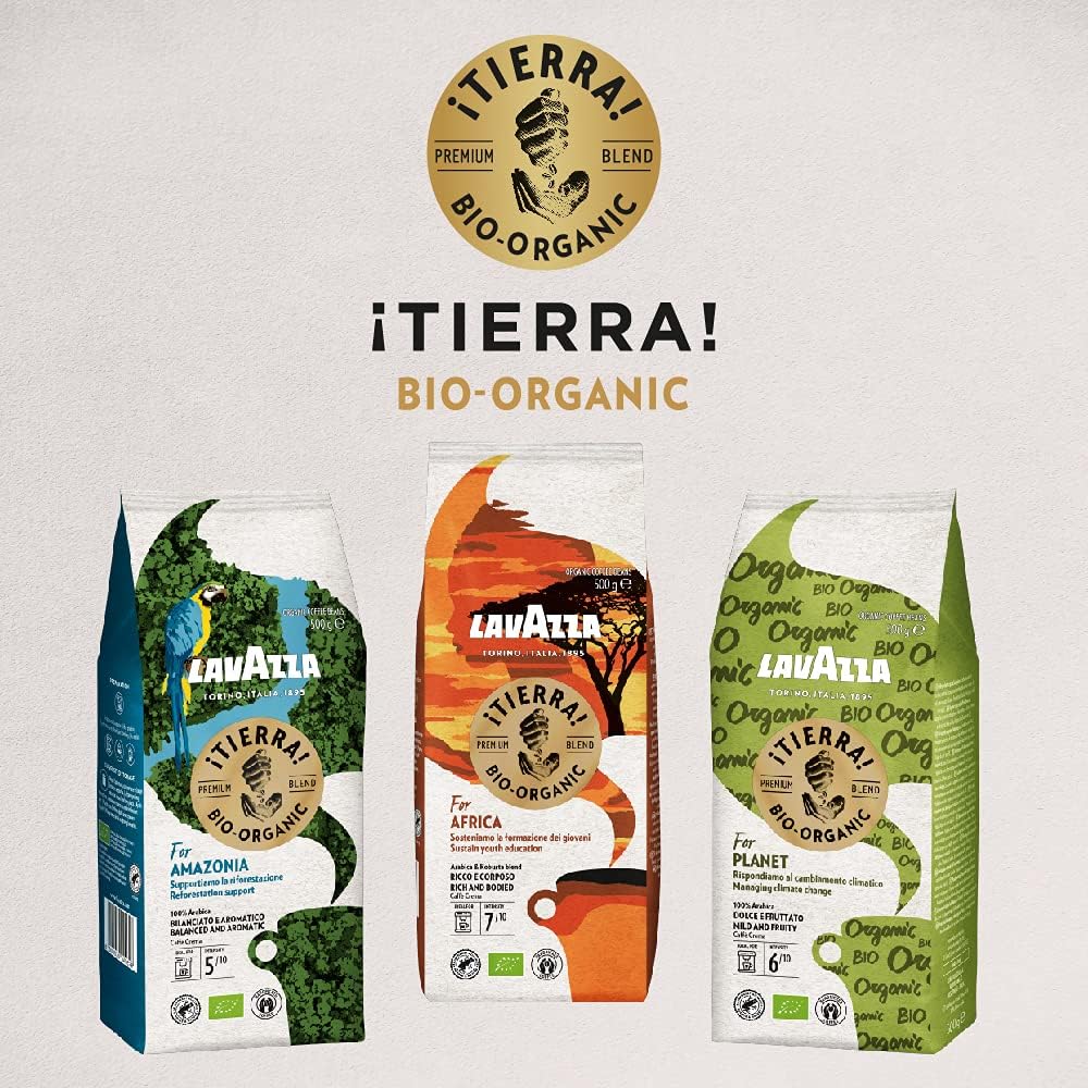 Lavazza Tierra For Amazonia - Organic Whole Coffee Beans 7