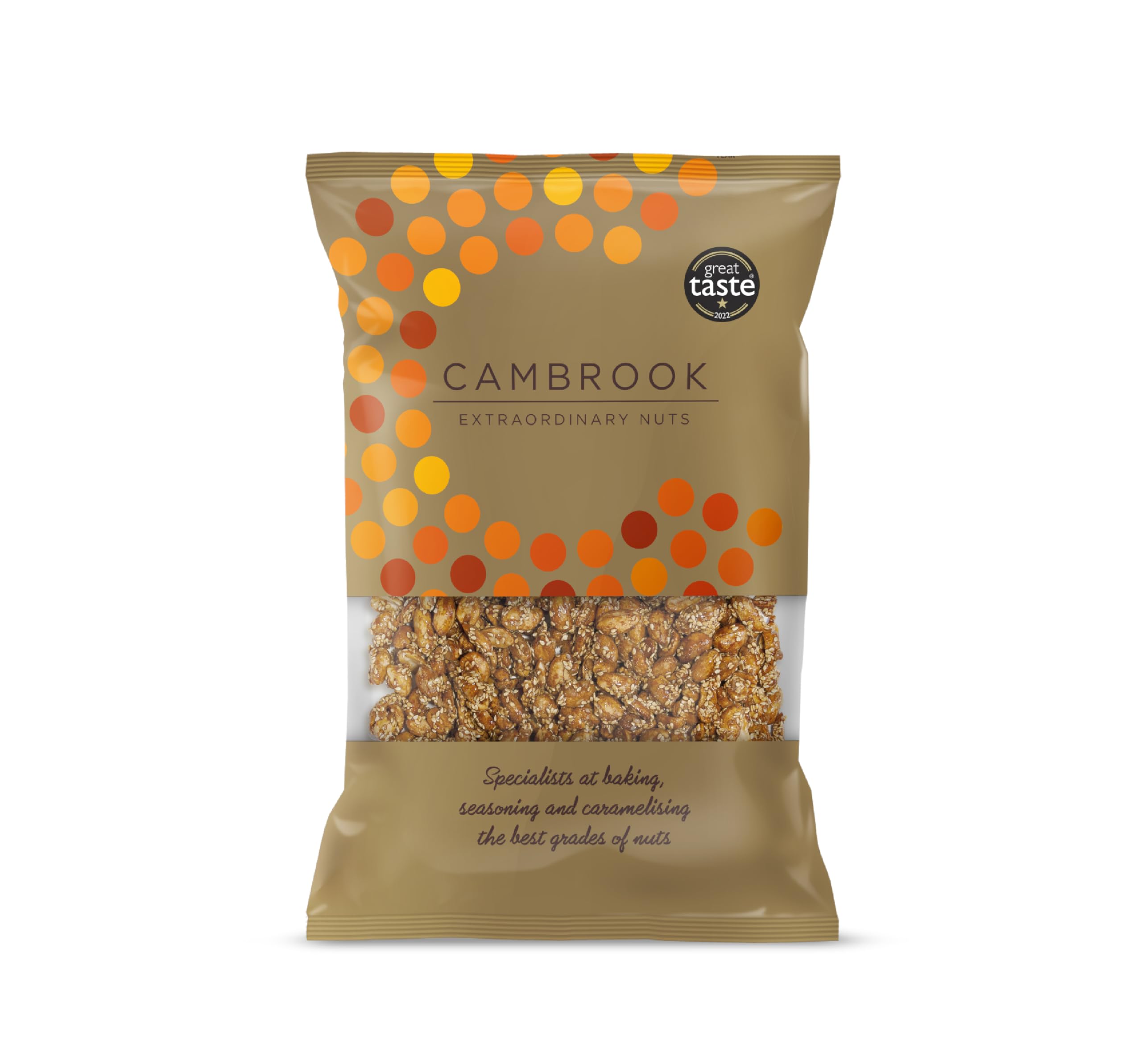 Cambrook Caramelised Sesame Peanuts - Roasted & Glazed | 1kg Bag 1