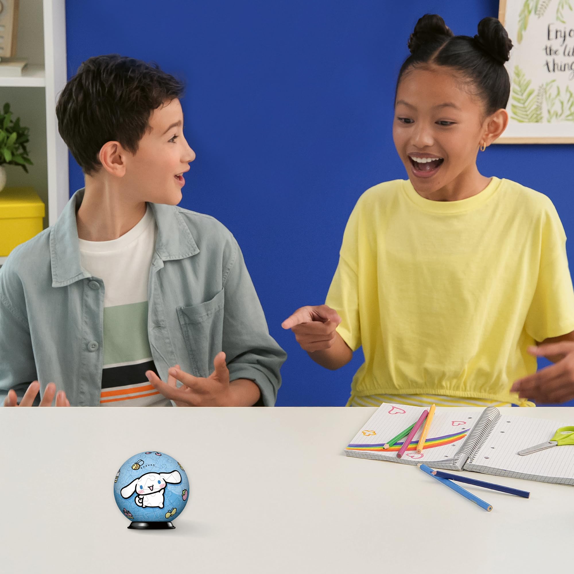 Ravensburger Hello Kitty Cinnamoroll 3D Puzzle Ball - 54 Pieces | Ages 6+ | 7.5cm Diameter 3