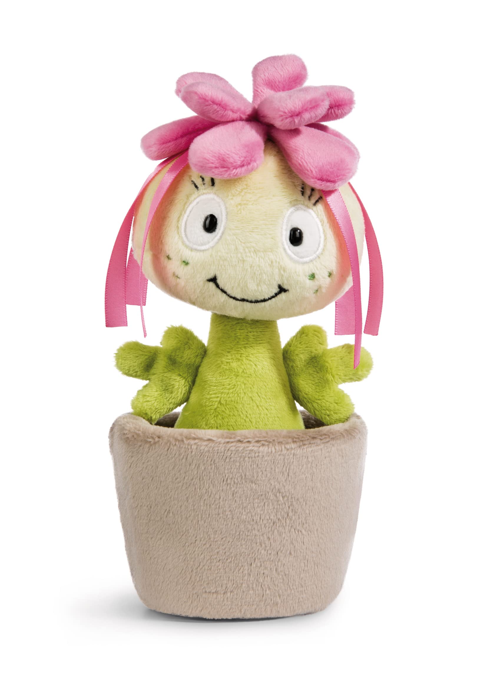 NICI Softkultur Kaktus Cuddly Soft Toy - Sedum Amalia 18cm Pink Plush Plant 1