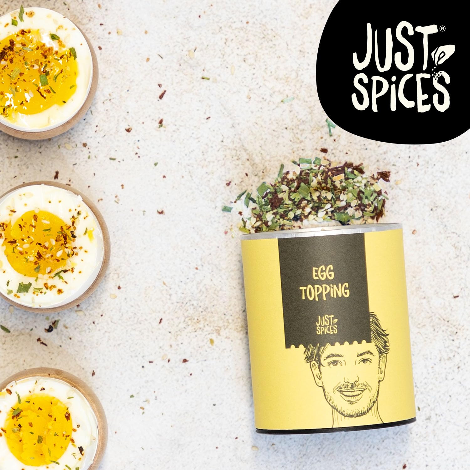 Just Spices - Egg Topping Seasoning Mix, 55g 4