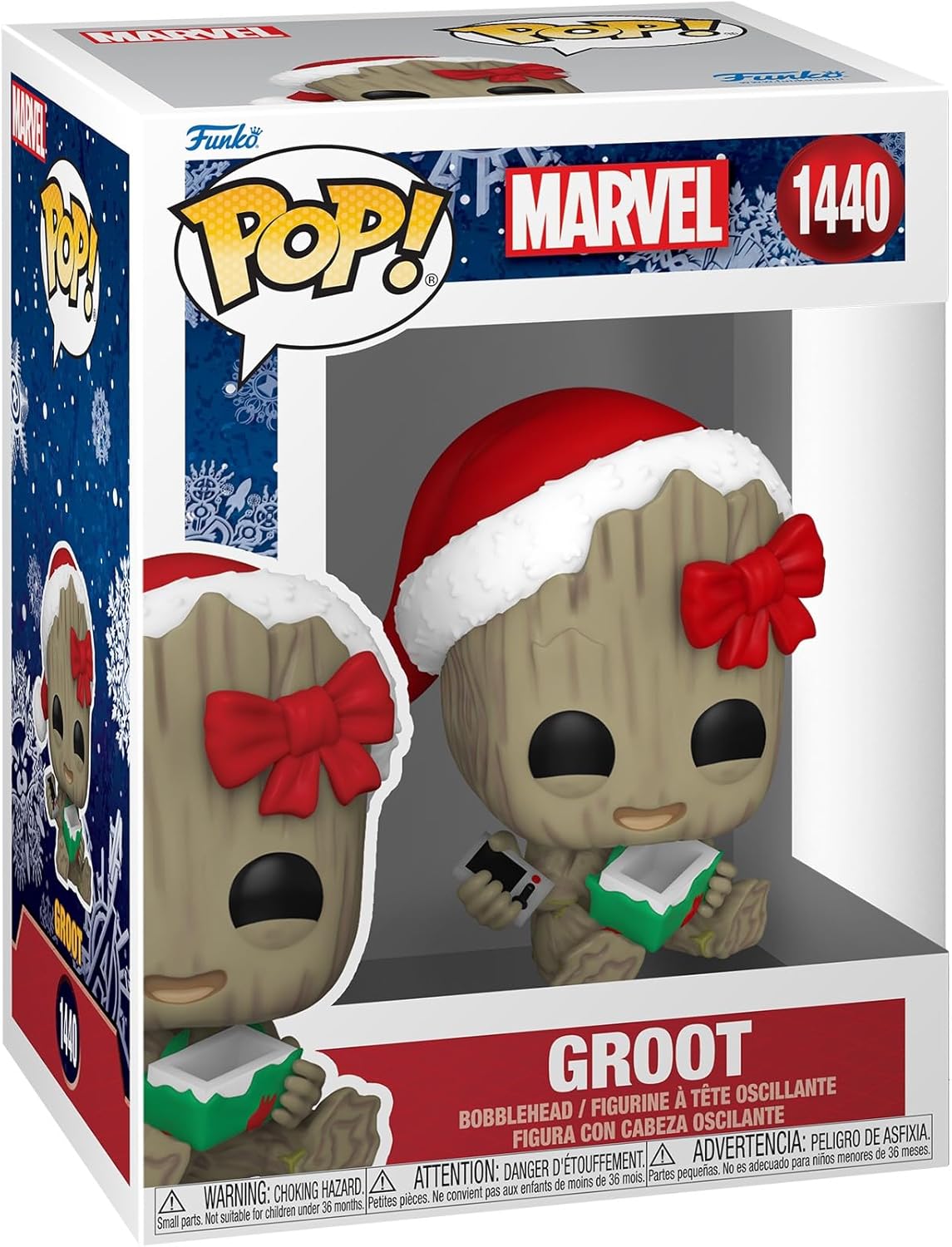 Funko Pop! Marvel: Holiday - Groot Vinyl Figure 1