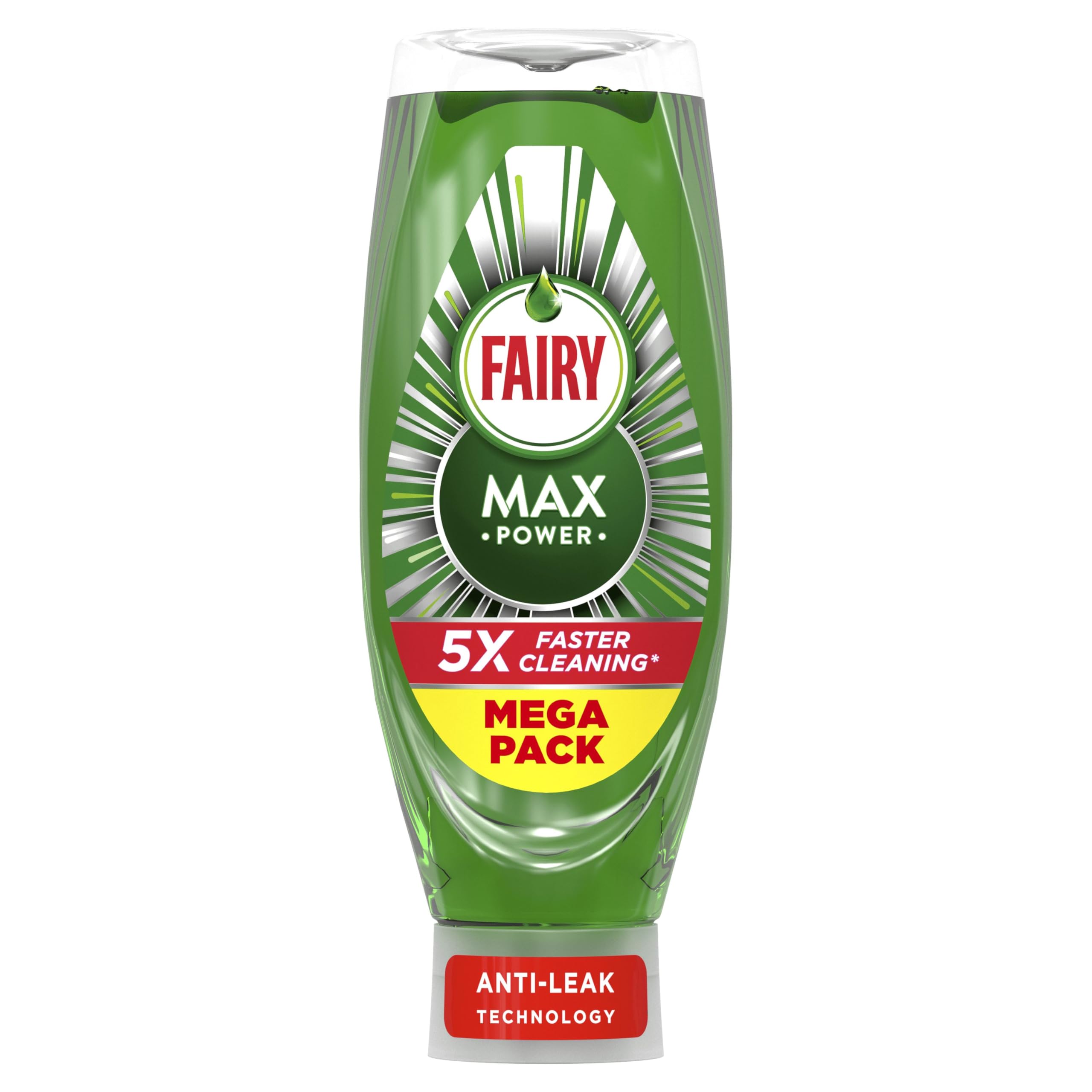 Fairy Max Power Washing Up Liquid 730ML - Easy and Effortless Cleaning for Greasy Pots and Pans 1