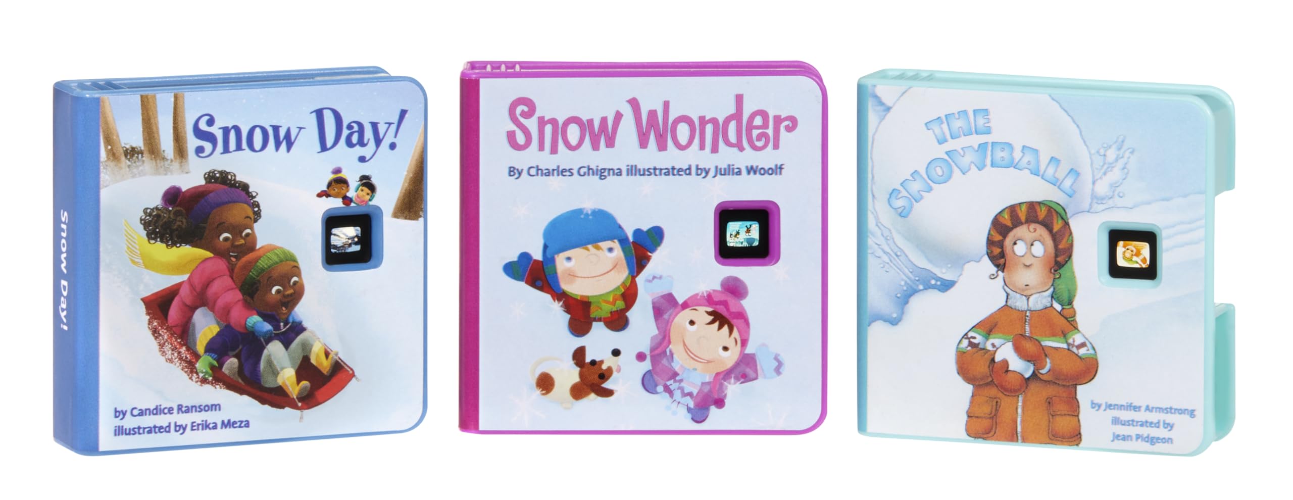 Little Tikes Story Dream Machine Snowy Day Collection - 3 Books & 1 Light-Up Character for Ages 3+ 12