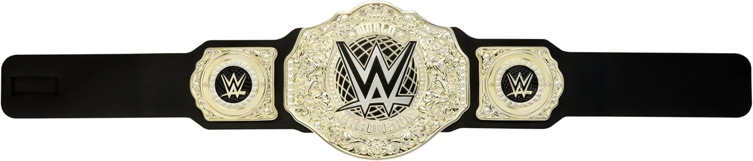 Mattel WWE Championship Title - Authentic Role-Play Belt for Kids 6+ 2