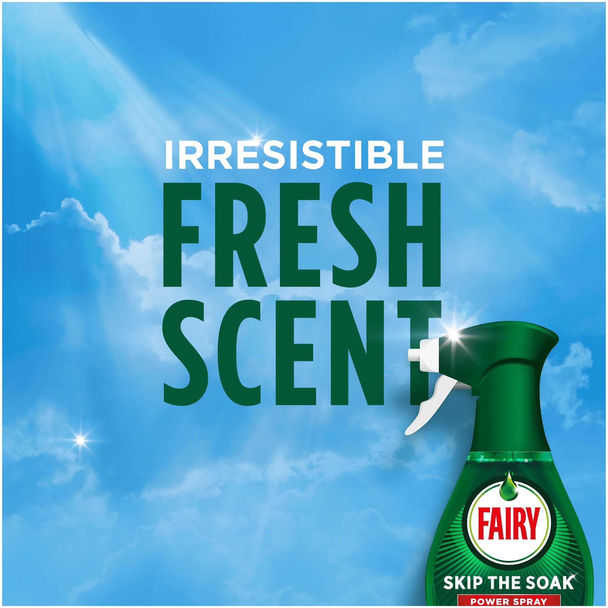 Fairy Skip the Soak Power Spray Pre-Treatment for Dishes, Fresh Scent, 650ml 7