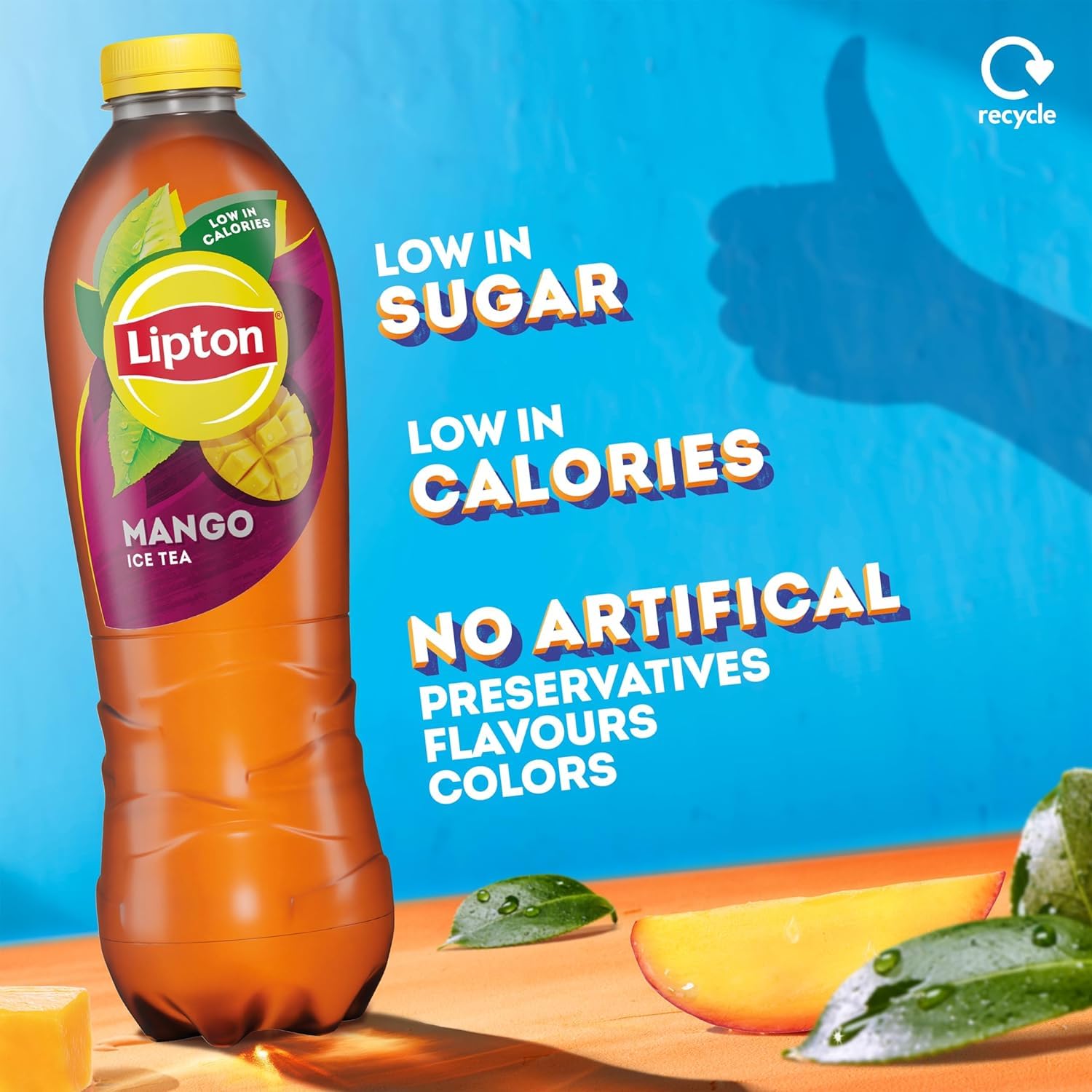 Lipton Ice Mango Iced Tea, 1.25L 4