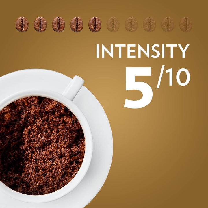 Lavazza Qualità Oro Ground Coffee - 6 x 250g Packs, 100% Arabica Blend for Moka Pot & Filter