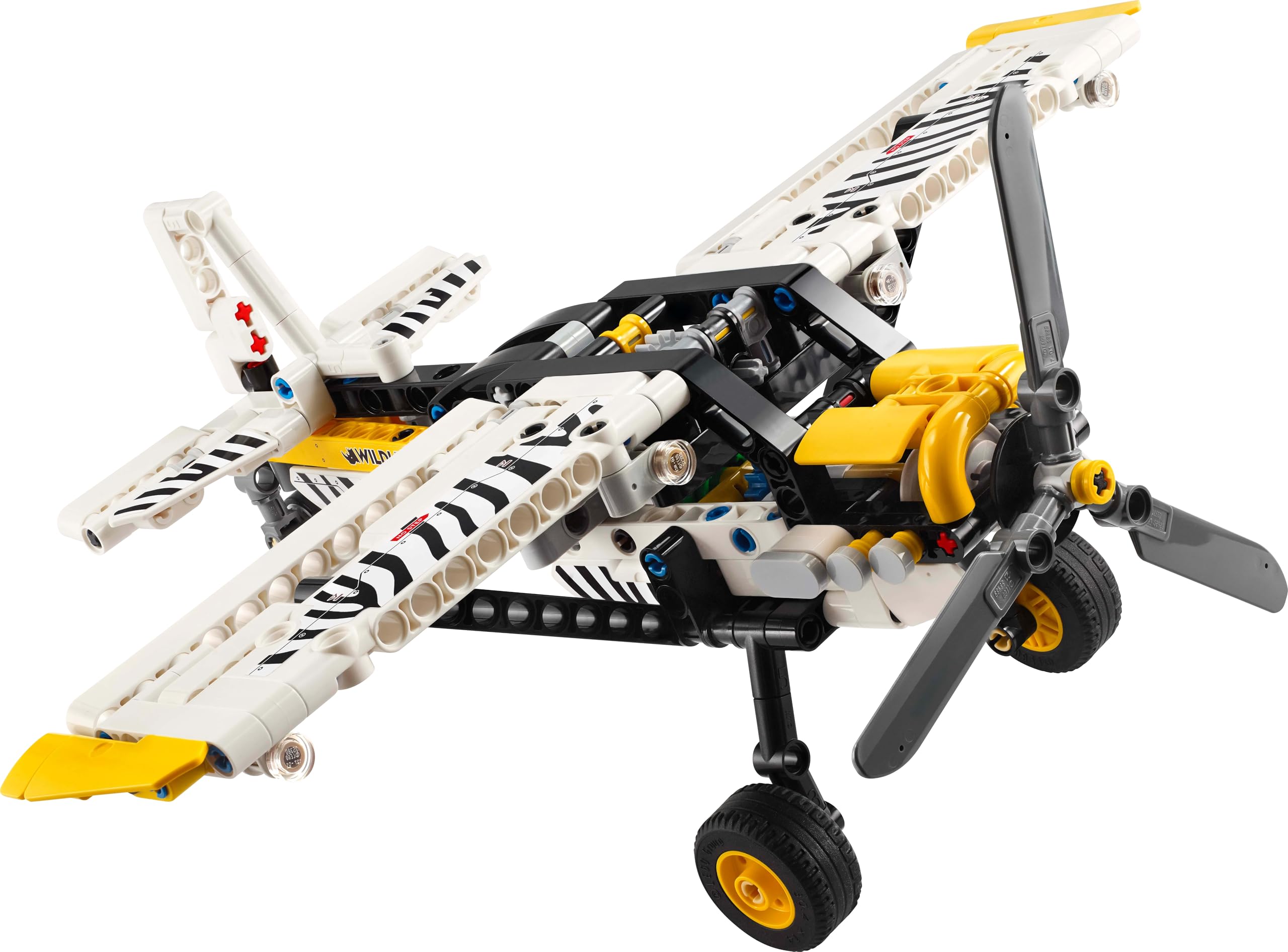 LEGO Technic Bush Plane Toy - 333-Piece Building Set with Spinning Propeller for 8+ Year Olds 4